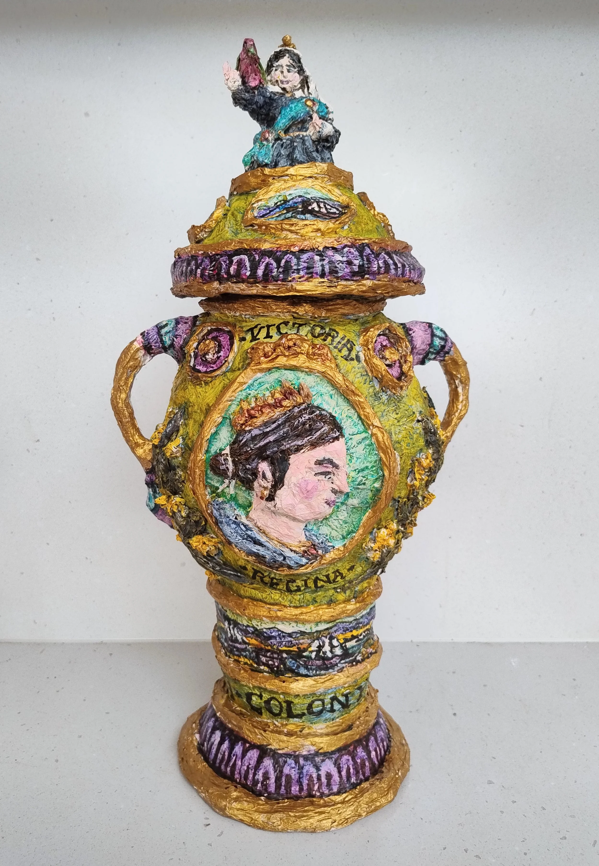 Queen Victoria Colony Commemorative Urn