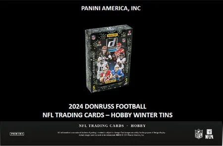 2024 Donruss Football Hobby Winter Tins