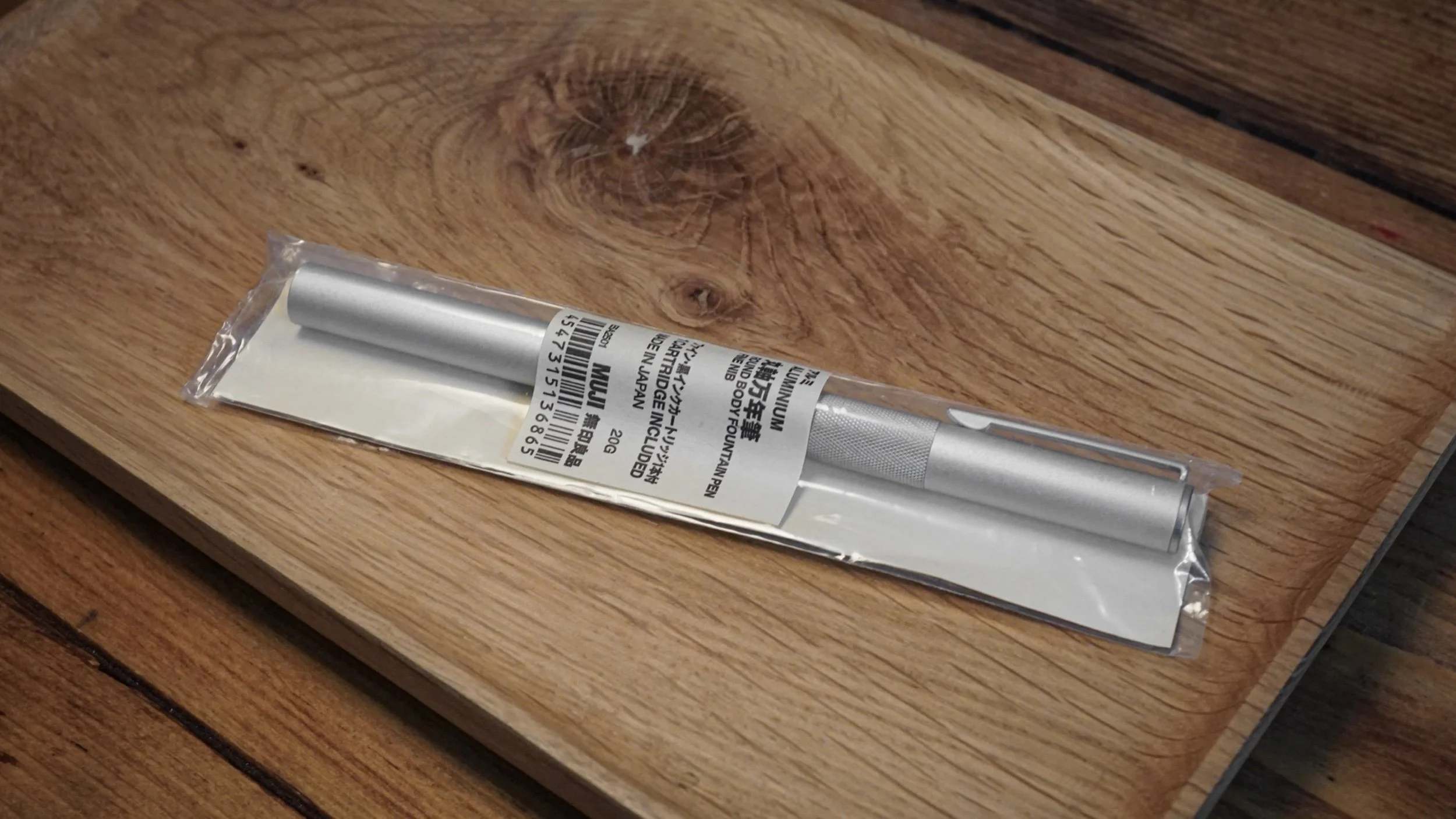 No brand good quality fountain pen? | Muji Aluminium Fountain Pen Review
