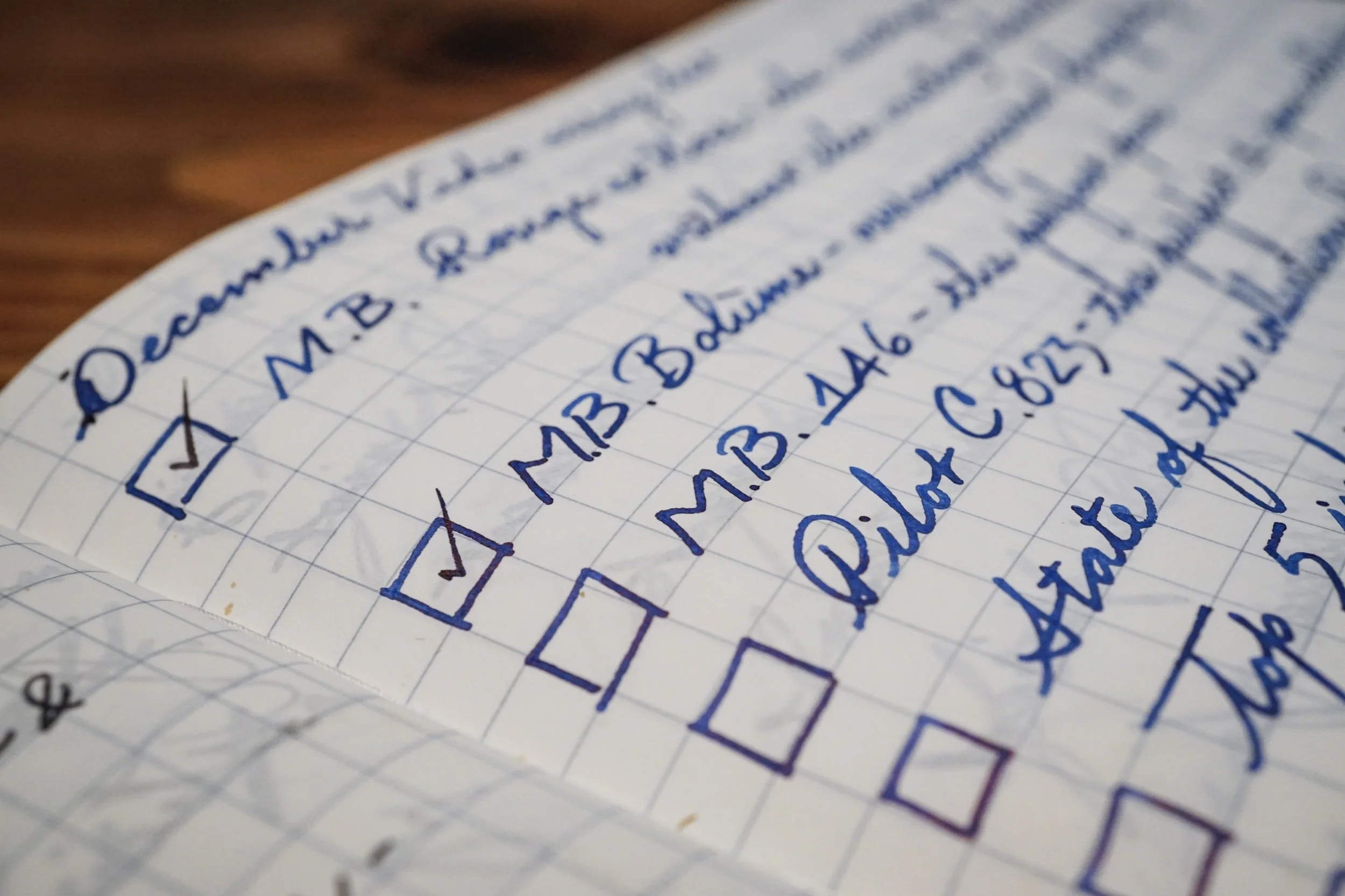 Why I haven’t started bullet journaling