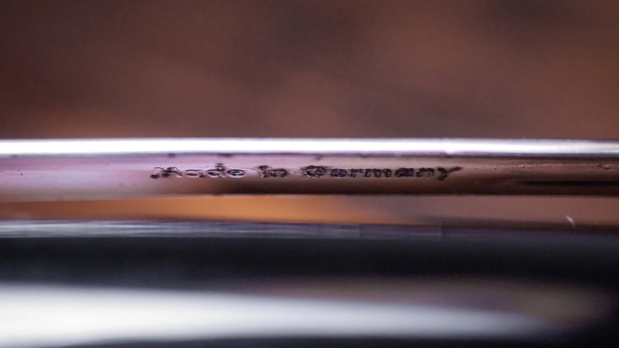 whereas the authentic 161 ballpoint clip has a very defined laser etched Made in Germany in a distinctive typeface