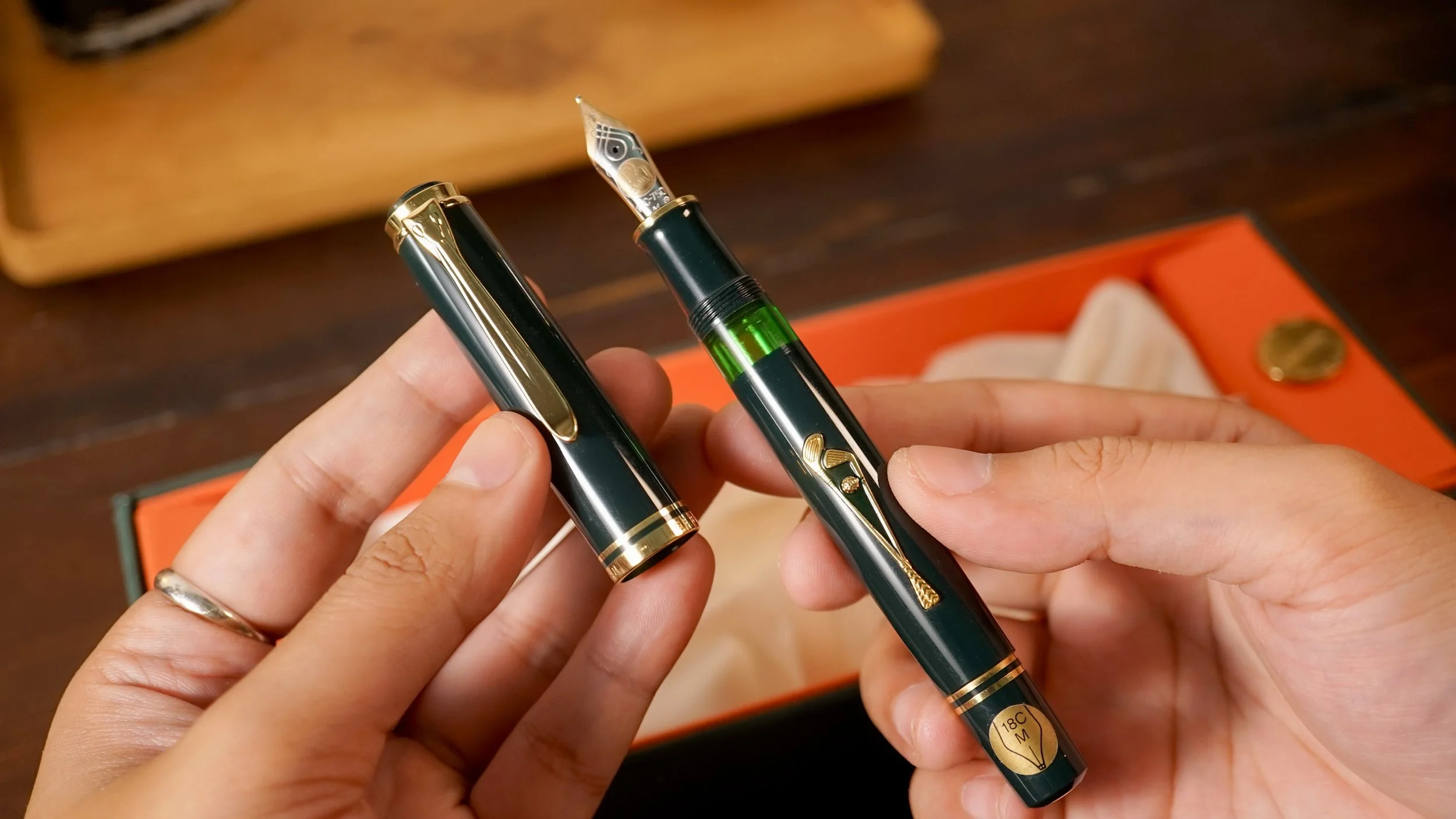 Themed pen done right? | Pelikan M800 Golf (1996)