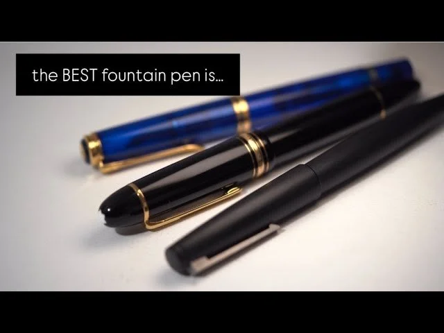 Montblanc 149 vs. Pelikan M800 vs. Lamy 2000