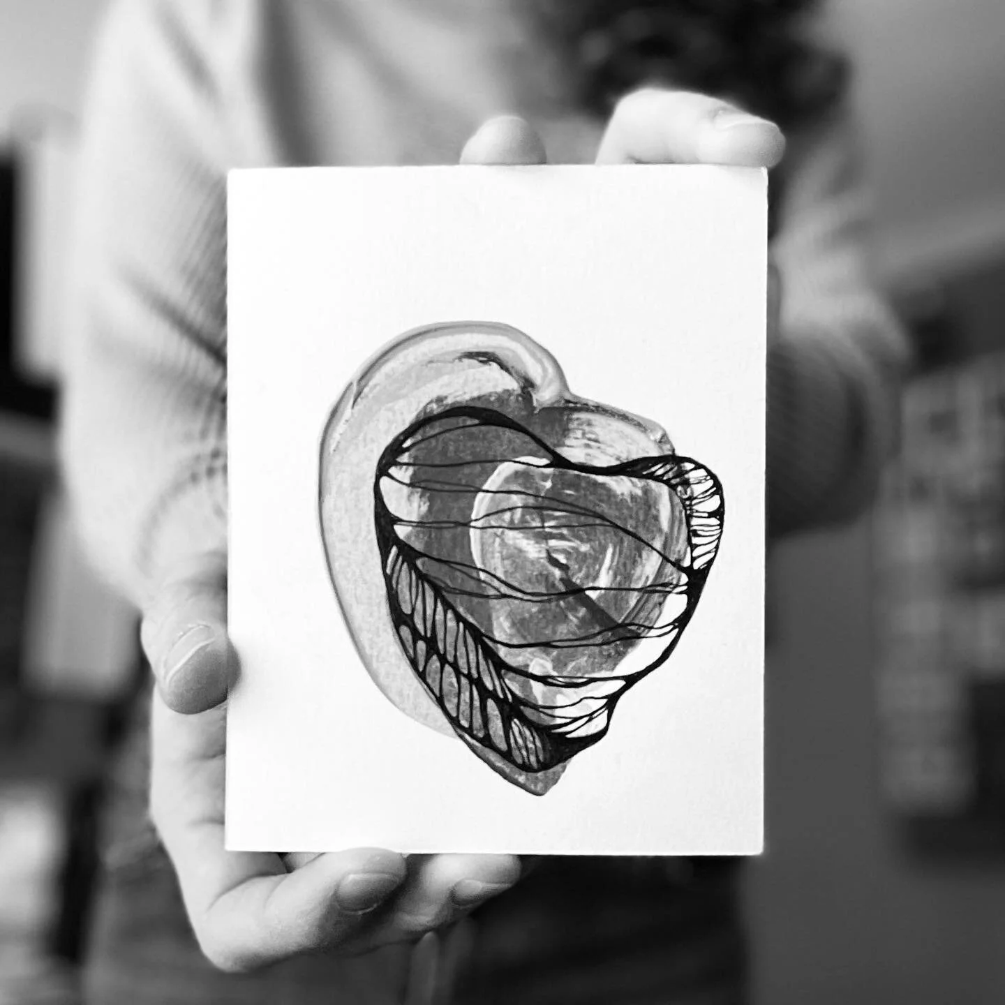 heart month fun fact: 
Did you know an echocardiogram uses sound waves to show how blood flows through the heart? The images produced actually look really cool. What a wild thing to see inside our bodies. 
π«
#heartmonth #heART #heartart #heartart