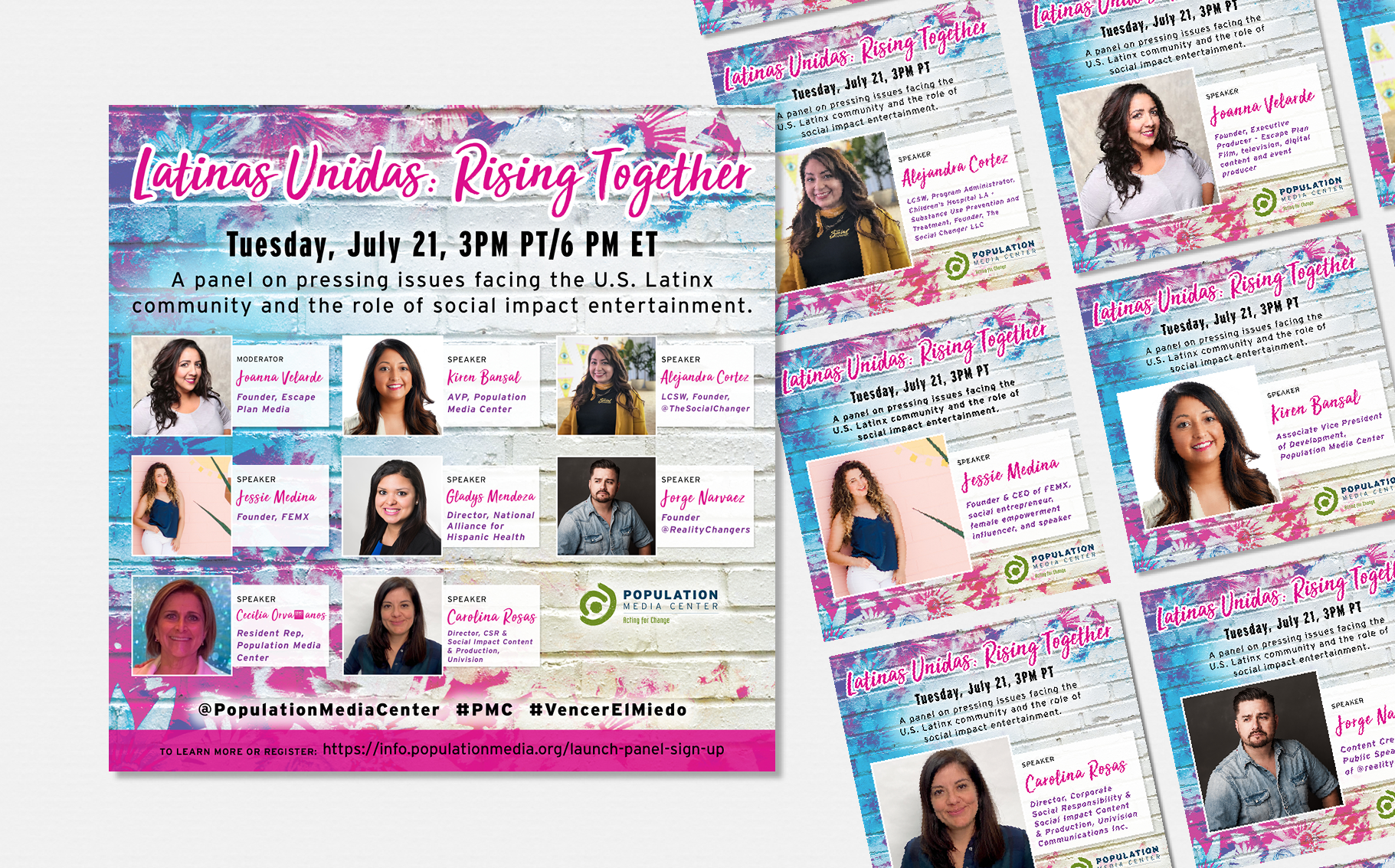 Latinas Unidas Event Branding & Social Media