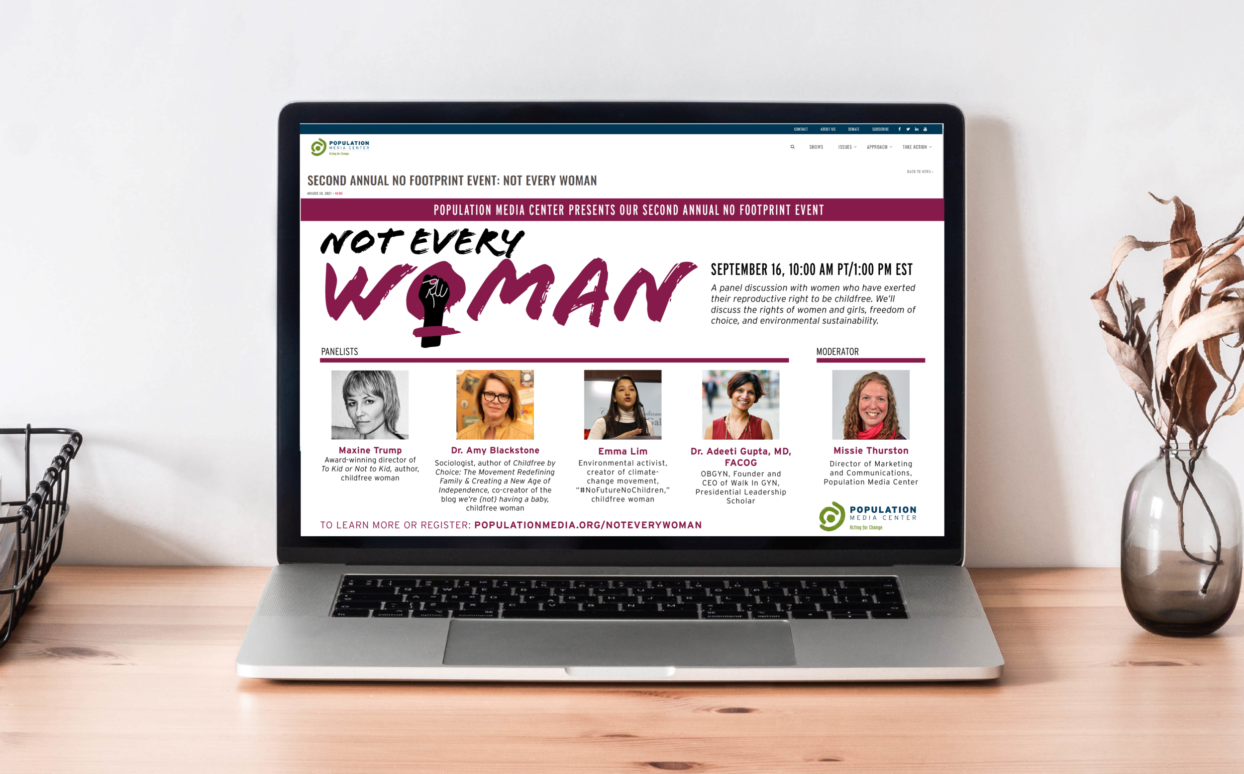 Not Every Woman Branding and Social Media Assets