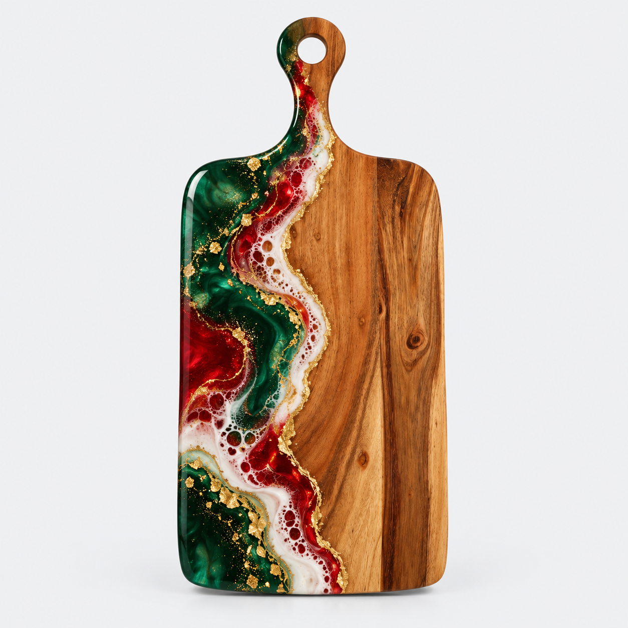 Festive Emerald and Crimson Resin Board.png