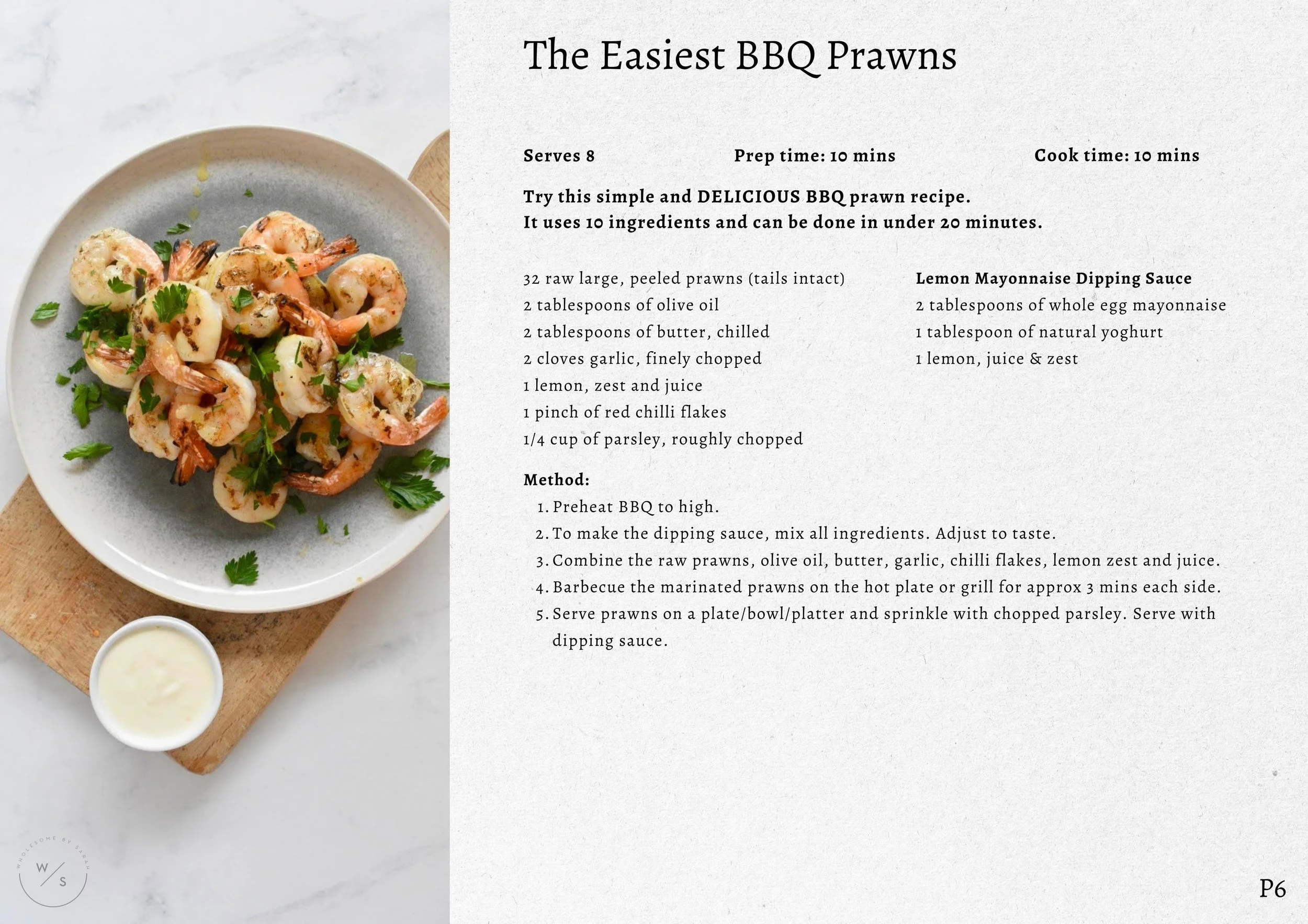 Entertaining at Home ebook — Wholesome by Sarah