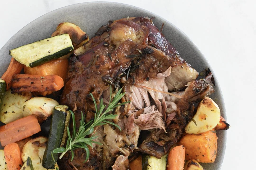 8 HOUR SLOW COOKED LAMB SHOULDER — Wholesome by Sarah