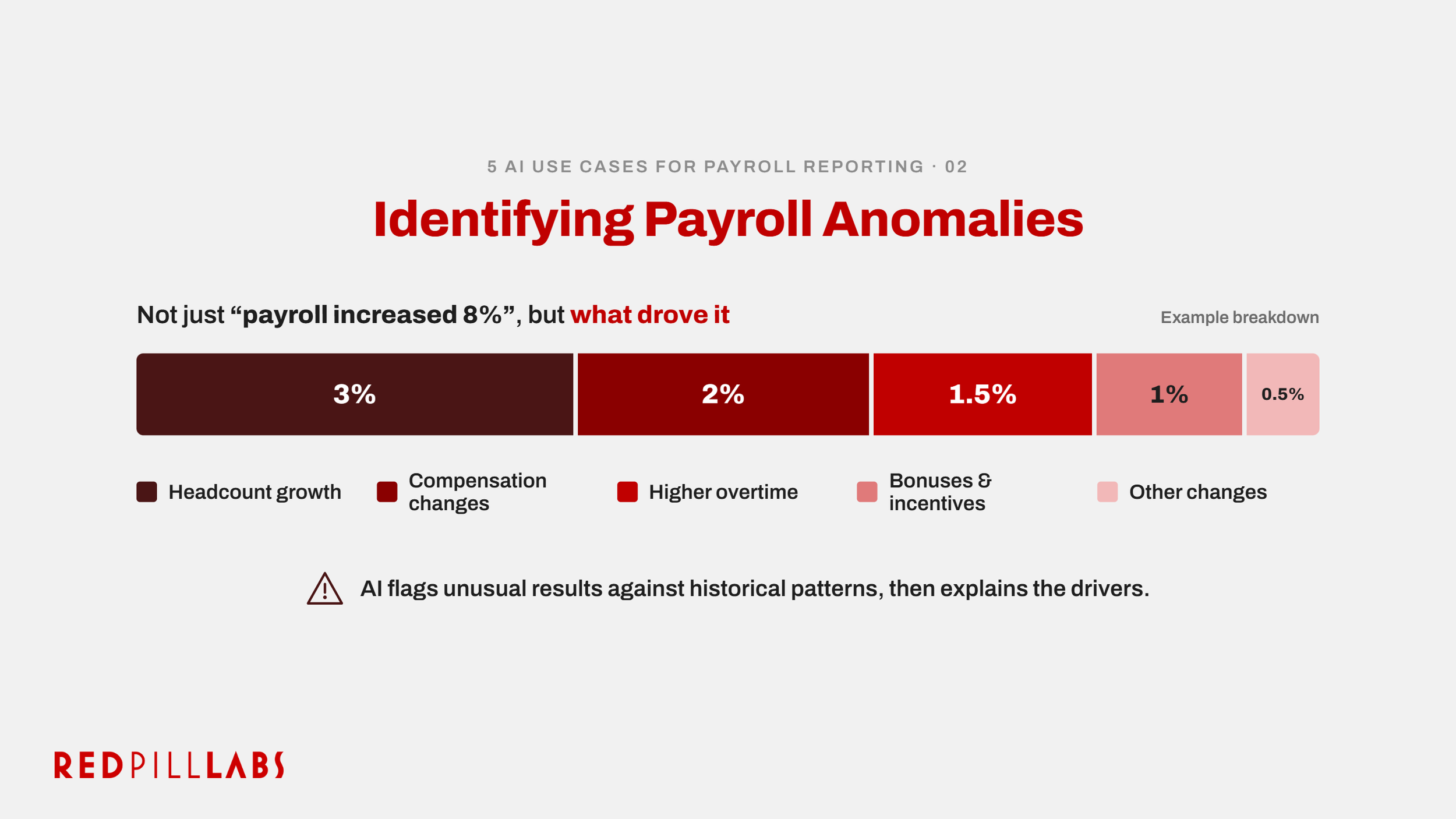 AI USE CASES FOR PAYROLL REPORTING - Identifying Anomalies