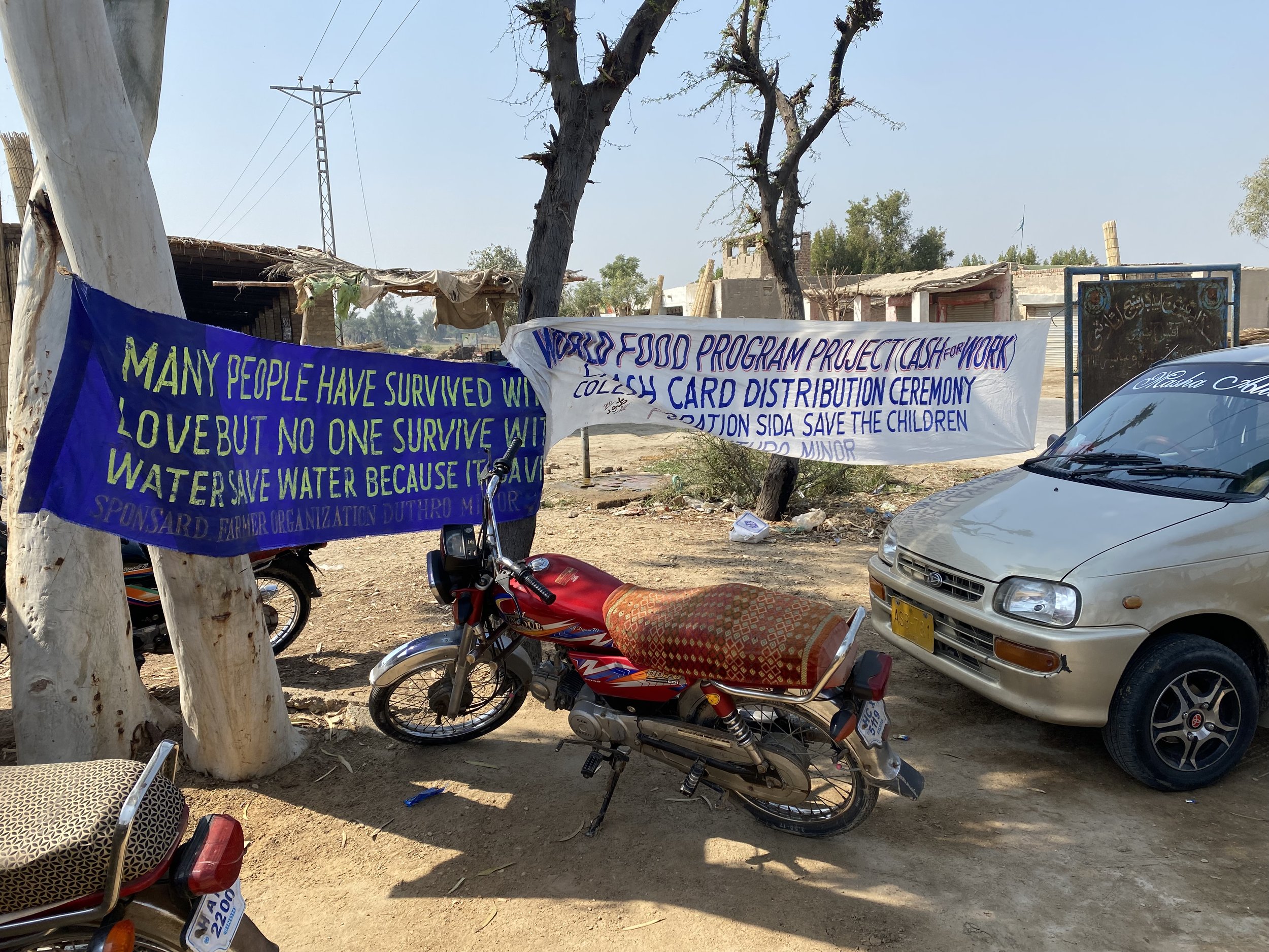 Raising awareness of public goods projects in rural Sindh