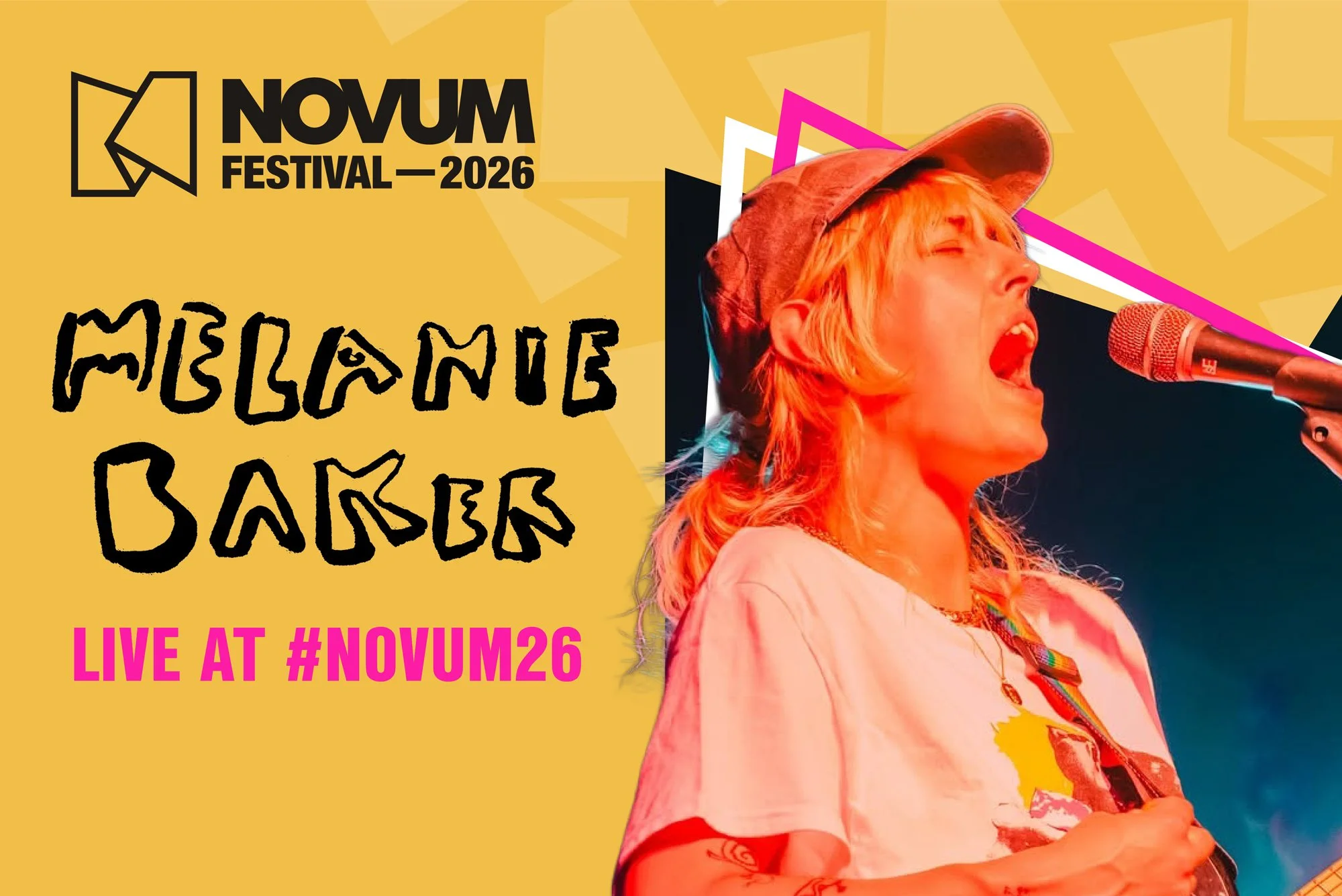 Melanie Baker + Staithe – live at #NOVUM26