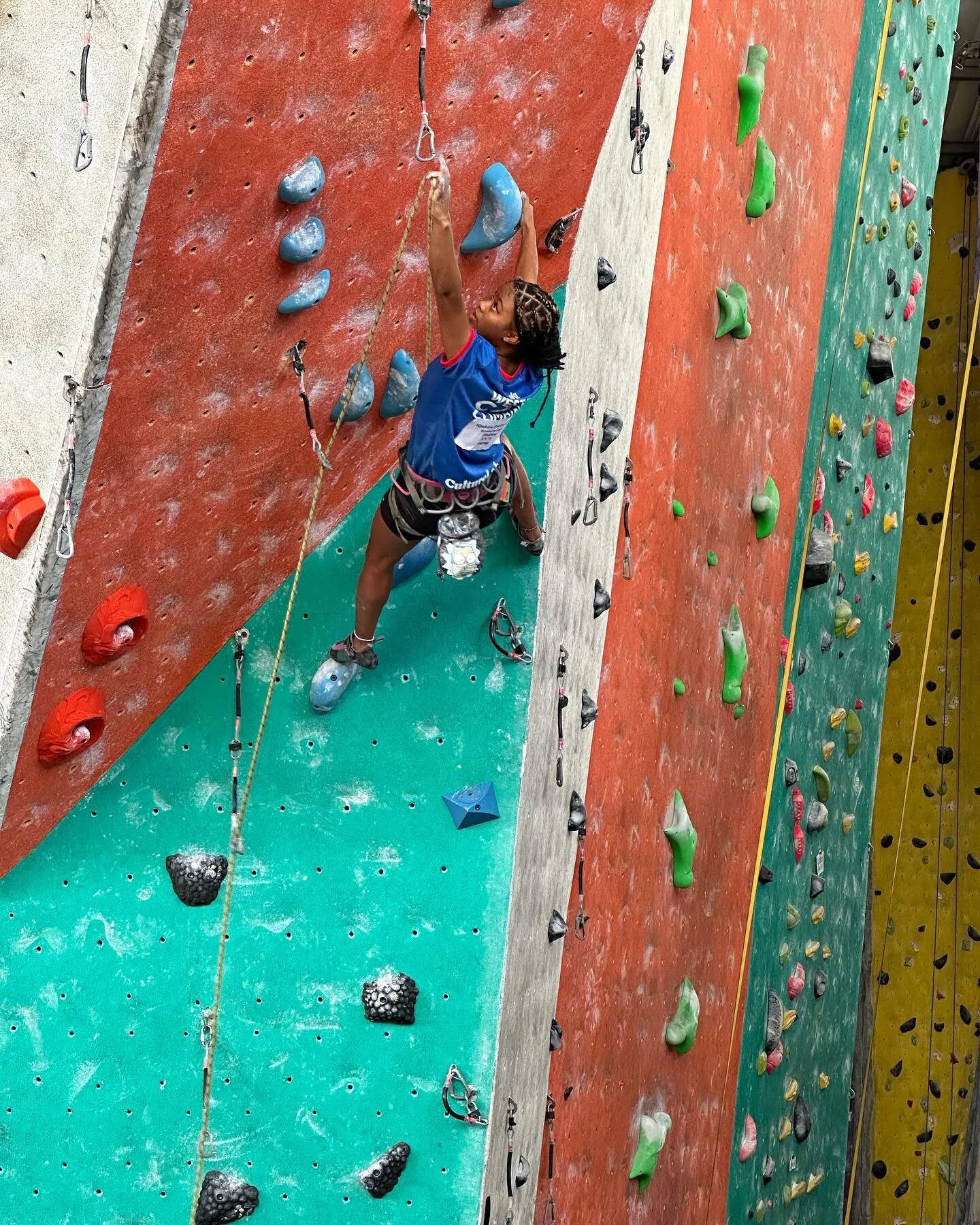 We are beyond proud to share that Shakira, one of our most committed participants, has qualified to represent South Africa at the *WORLD* youth climbing championships which will take place in South Korea in August. 

We need YOUR help in getting her 