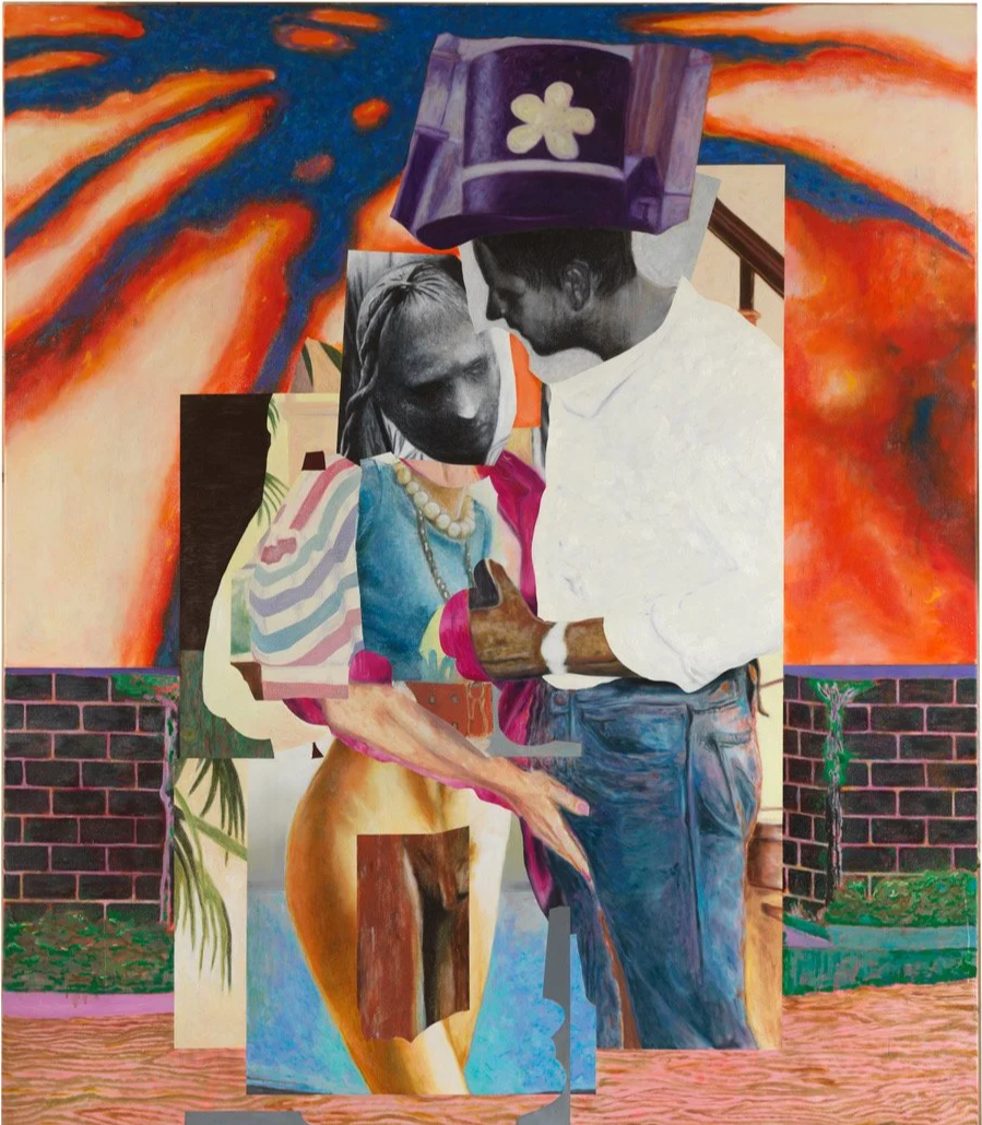 Pärleporten, 2026, olja på duk, 200 x 170 cm