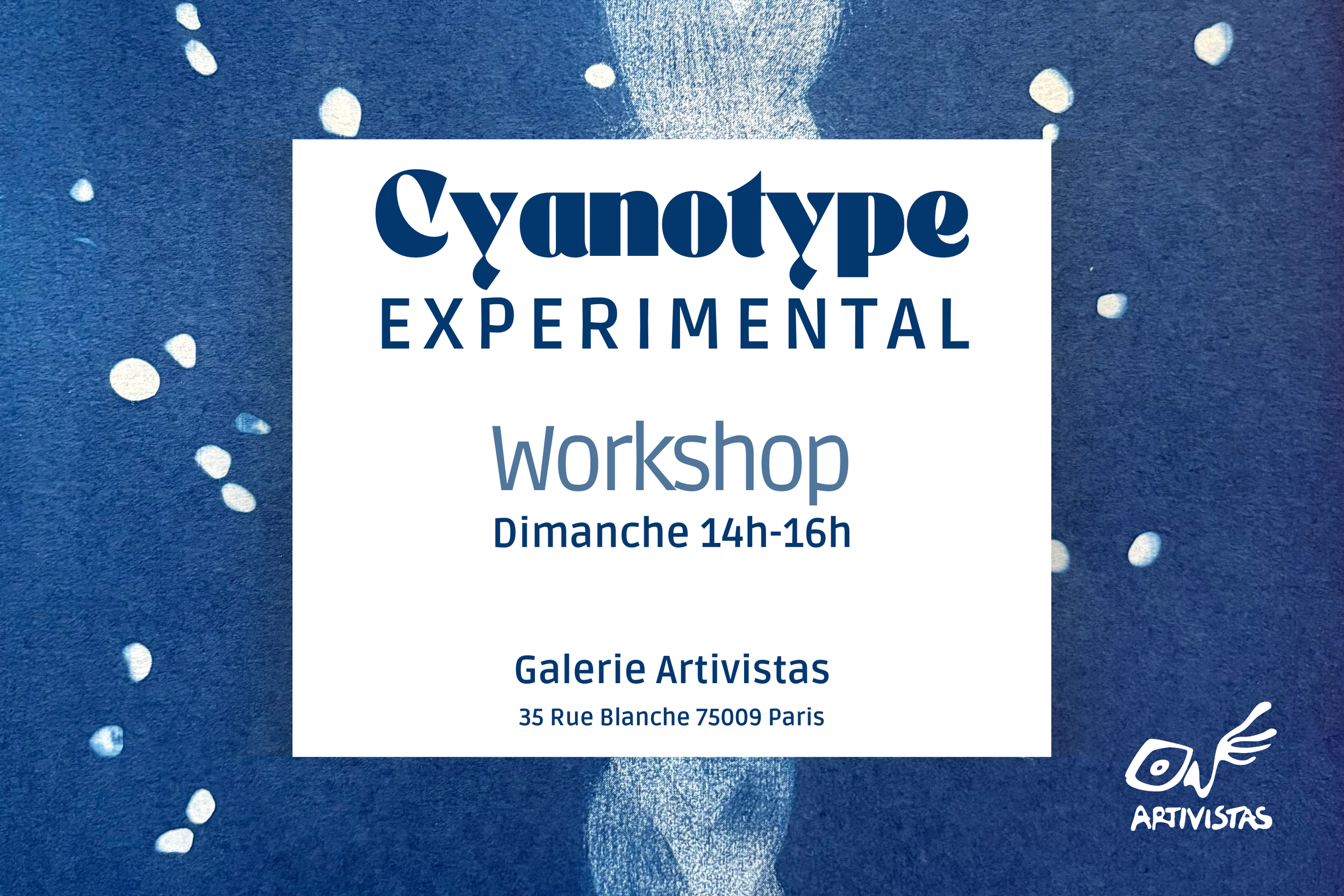Cyanotype Expérimental Atelier Familial
