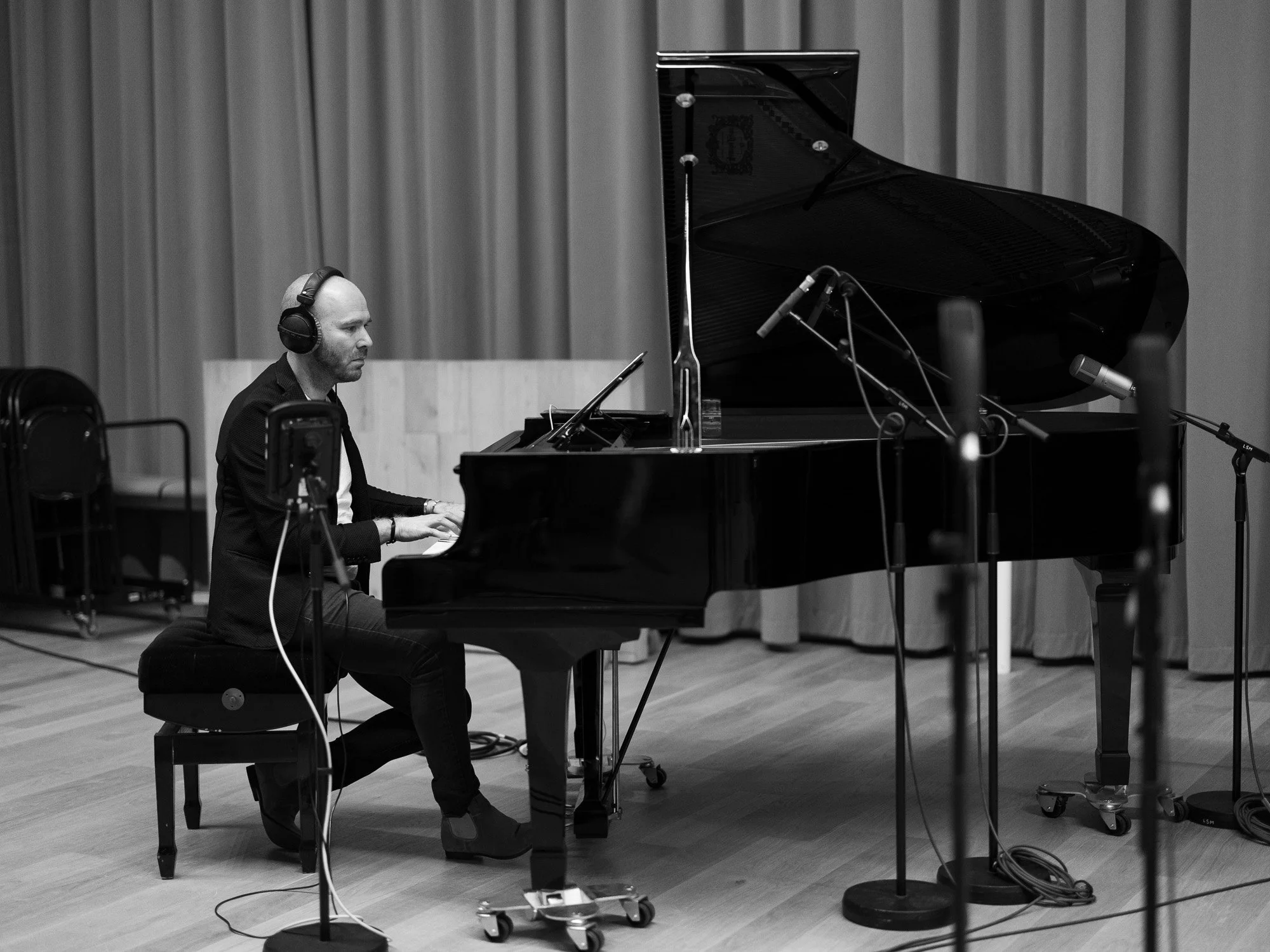 J.P. Tamayo, enregistrement à la Siene Musicale