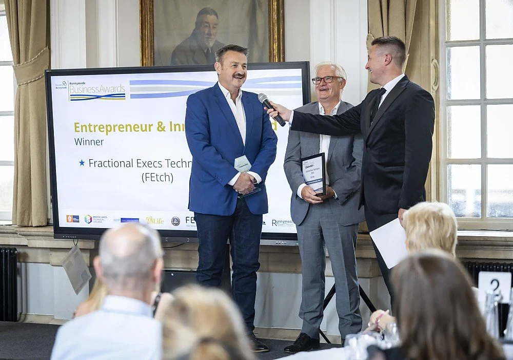 Behind the Mic: Presenter Matthew Walker Hosts the Runnymede Business Awards 2026 at Royal Holloway University of London