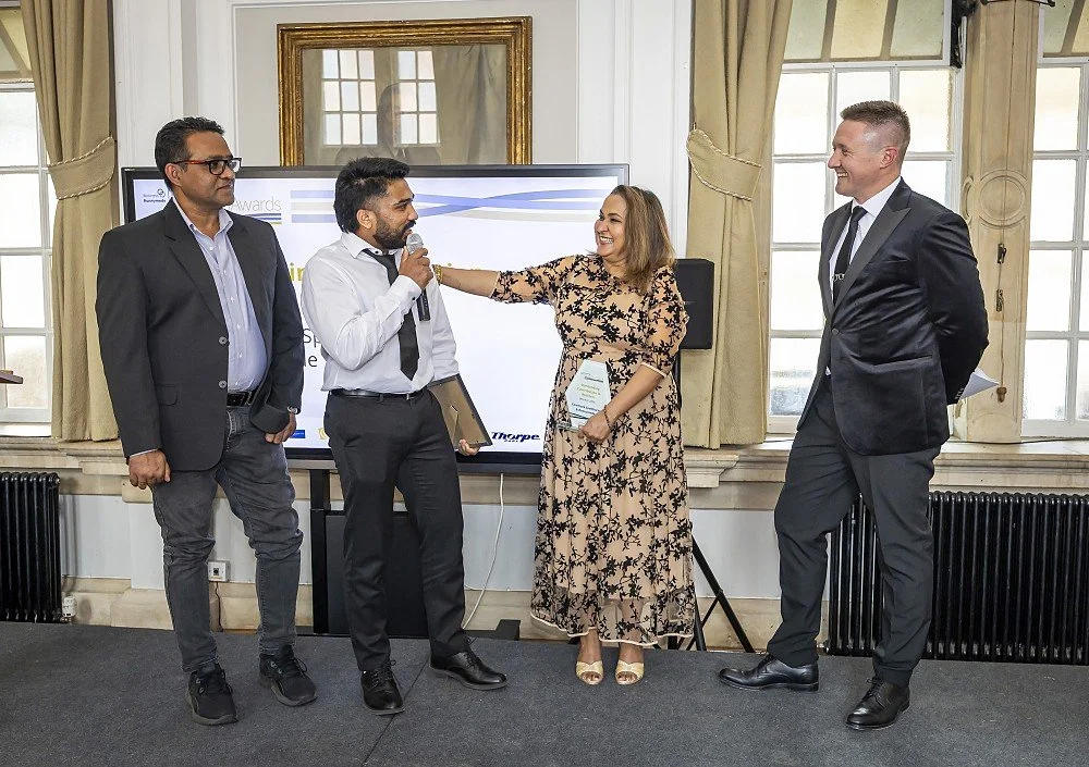 Behind the Mic: Presenter Matthew Walker Hosts the Runnymede Business Awards 2026 at Royal Holloway University of London