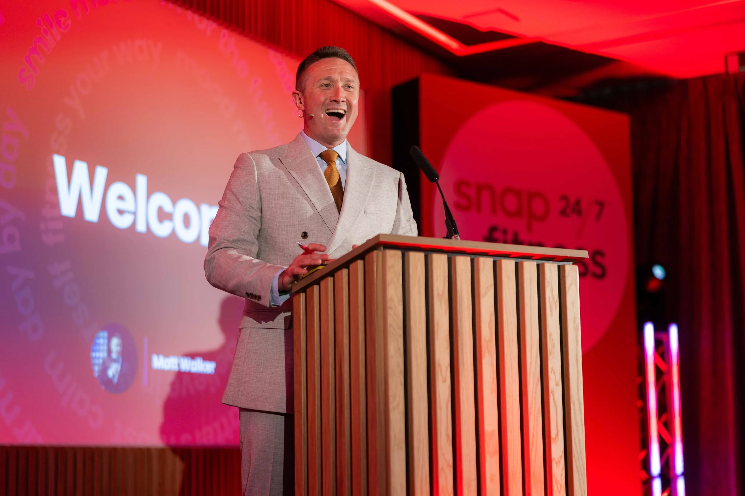 Hosting the Snap Fitness EMEA Summit 2026 | Live Event Host Matthew Walker