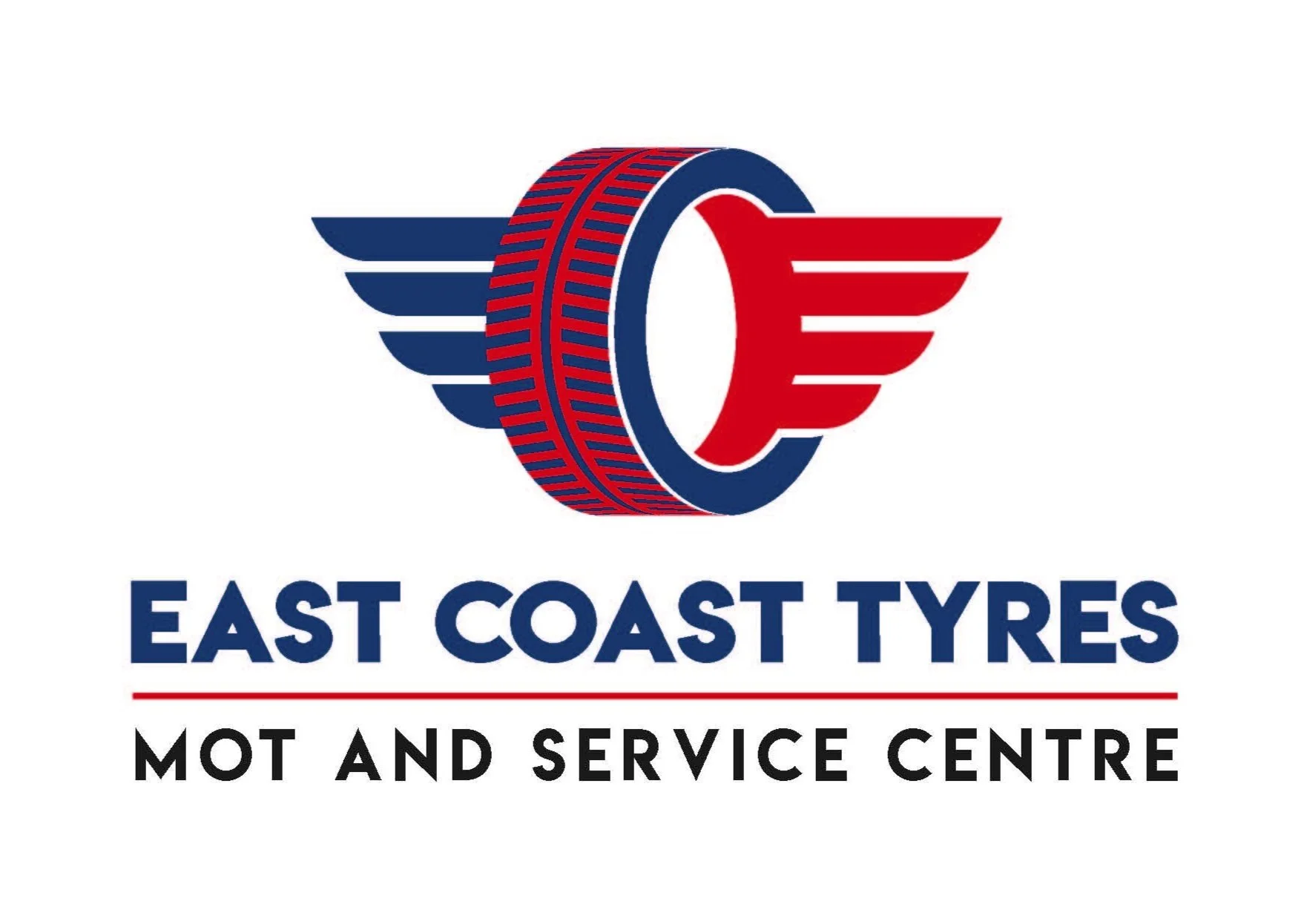 East Coast Tyres Logo Design