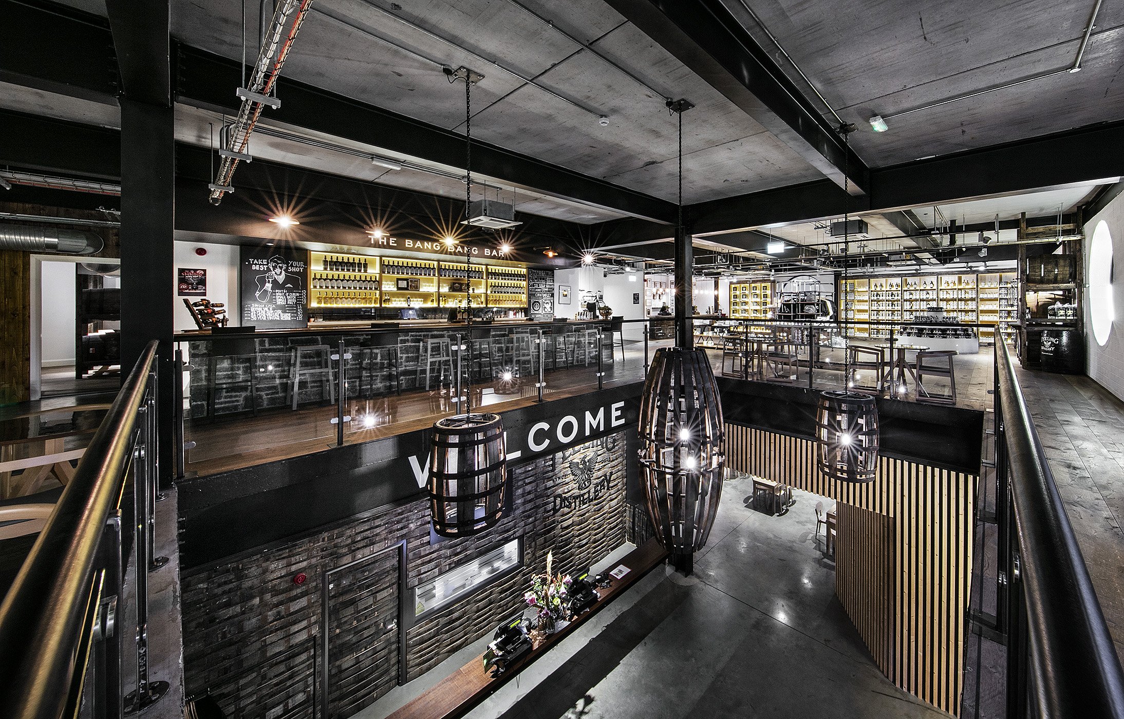 Teeling Whiskey Distillery, Dublin 8.
Client: Teeling Whiskey Distillery. © Photograph by Roger O’Sullivan