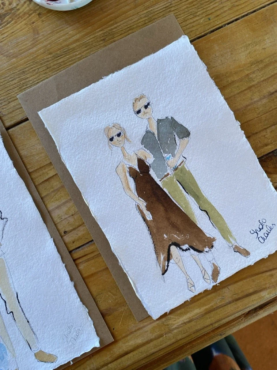 Guest illustration wedding New Zealand