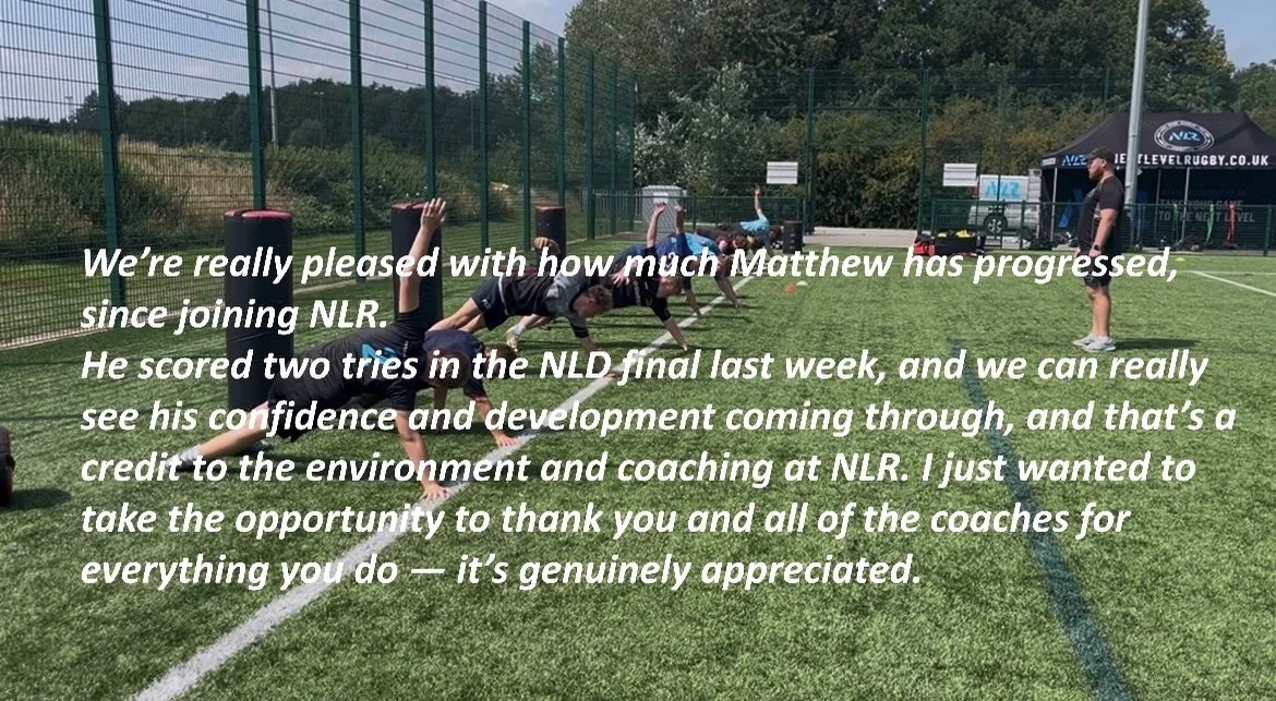 Transferring skills from practice to games is how we measure success 🔥

Award winning Talent Development Programme ✅
RFU level 2 &amp; 3 Coaches ✅
Pitch side First-Aid &amp; Physio ✅
Fully insured ✅

Mondays
- England Rugby (AGP) Leicester📍
Fridays