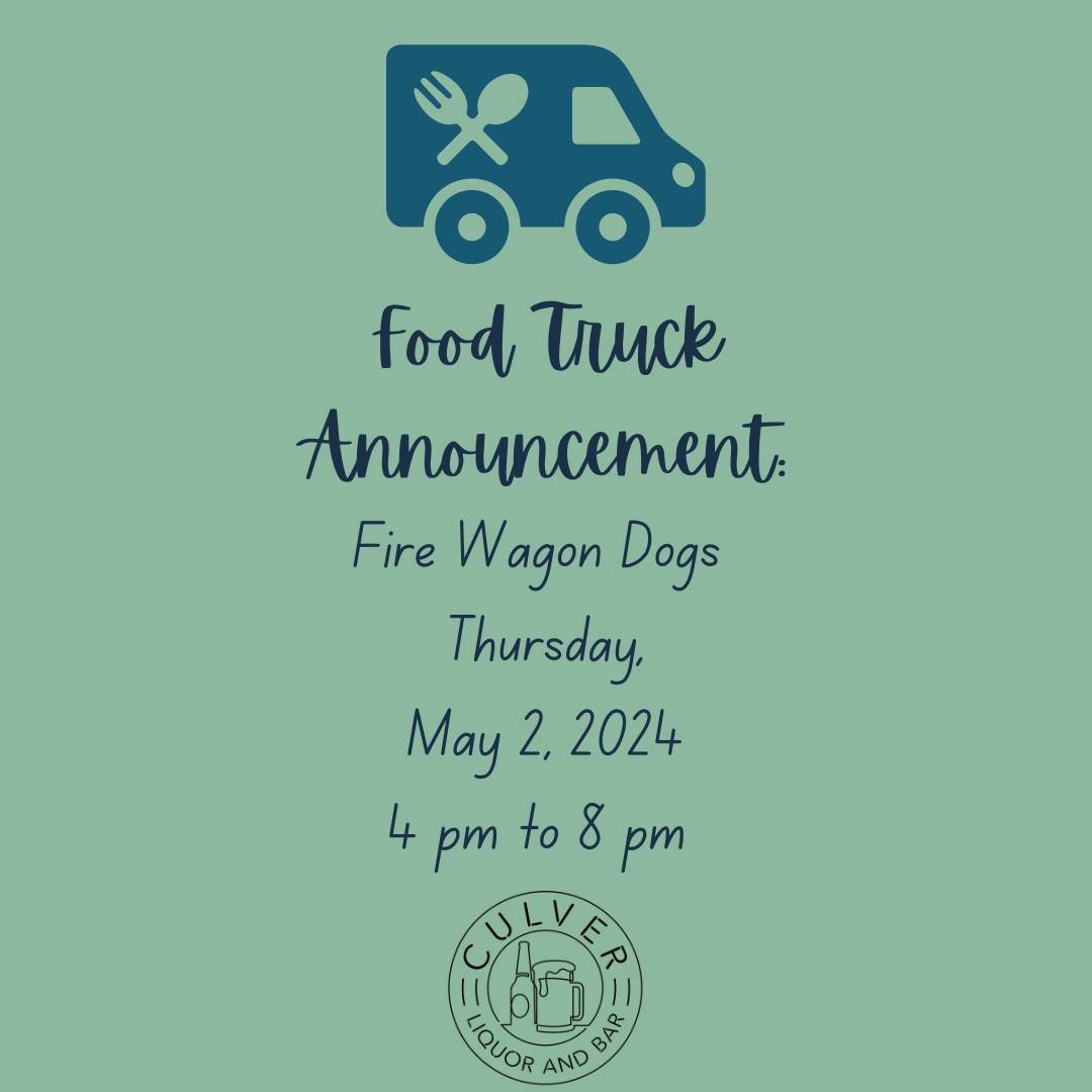 🚨Food truck updates🚨

🌭Hot dog truck here on Thursday! Fire Wagon Dogs will be here from 4-8 pm!

🐔Homers Girls @homersgirls will be here on Sunday from 6-8 pm!🍟

We are so happy to offer some delicious food options. Come check them out! Eat in 