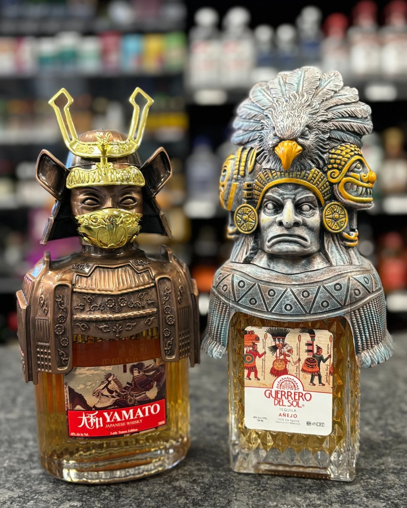 🤩Unique bottles at Culver Liquor🤩

🇯🇵Yamato Japanese Whiskey
🇲🇽Guerrero Del Sol Tequila 

⏰ Business hours:
Sunday 9 am to 5 pm
Monday to Wednesday 9 am to 8 pm 
Thursday to Saturday 9 am to 10 pm

🍺Culver Bar opens when bartender arrives: 
12