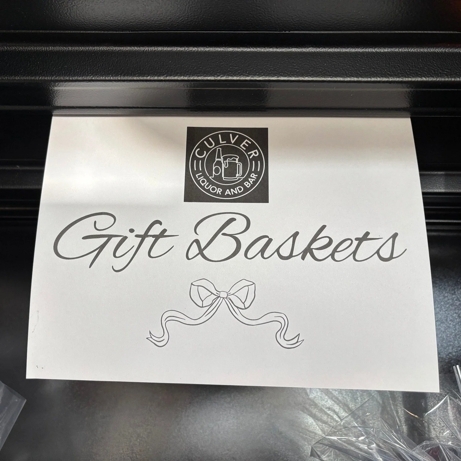 ❄️Holiday items at Culver Liquor✨

🎁We make our own gift baskets! Come check them out. 

📝We can also make a personalized gift basket. Ask our staff for an order form!

⏰Business Hours: 
Sunday 9 am to 5 pm
Monday to Wednesday 9 am to 8 pm
Thursday