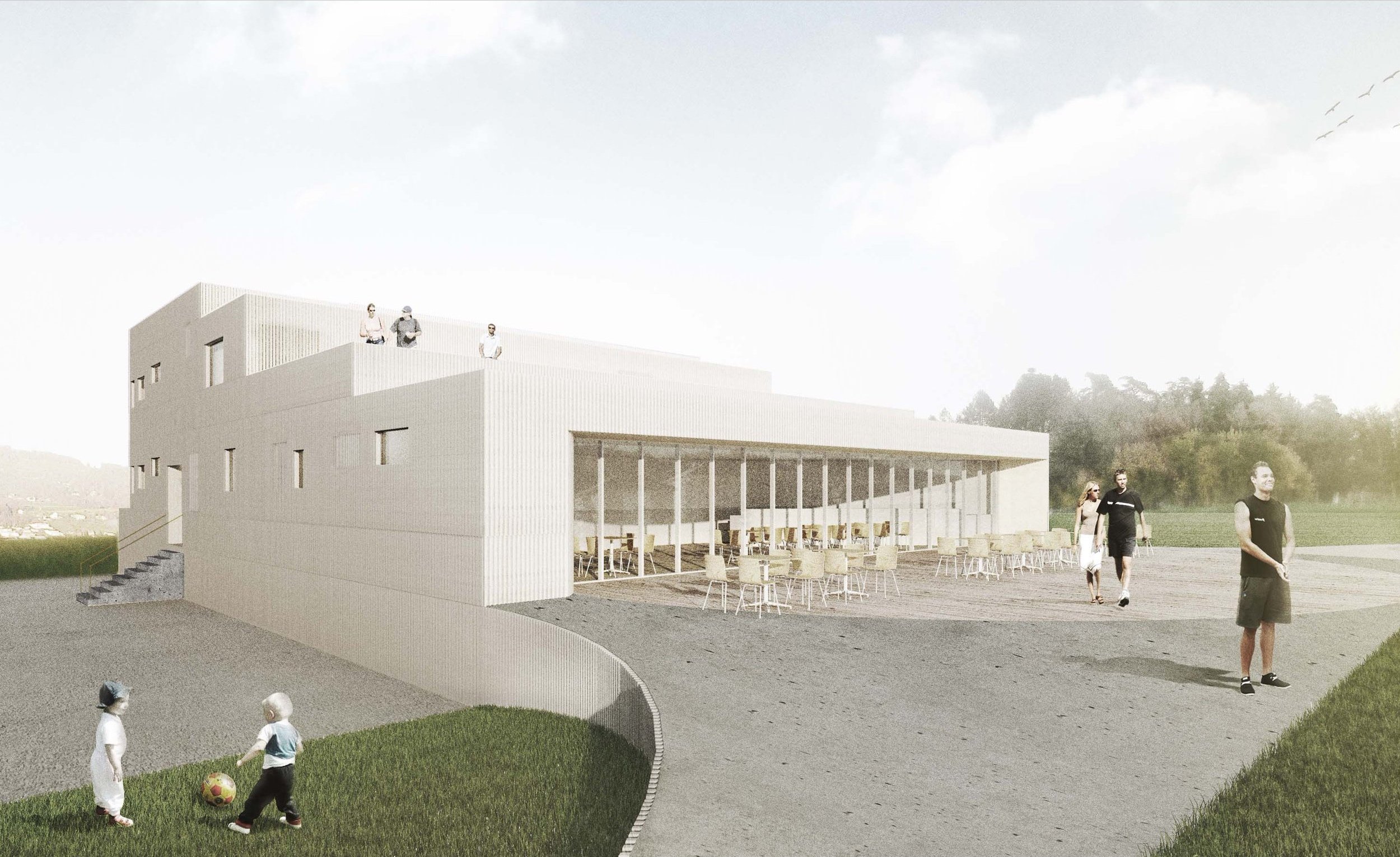 JOP ARCHITECTS - ALLMEND HORGEN SWITZERLAND COMPETITION