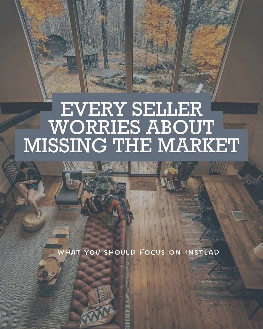 Most people worry about &ldquo;missing&rdquo; the market, selling too late or buying at the wrong time.

But real estate in Whatcom County, WA is less about perfect timing and more about clear context. Inventory, buyer demand, pricing trends, and day