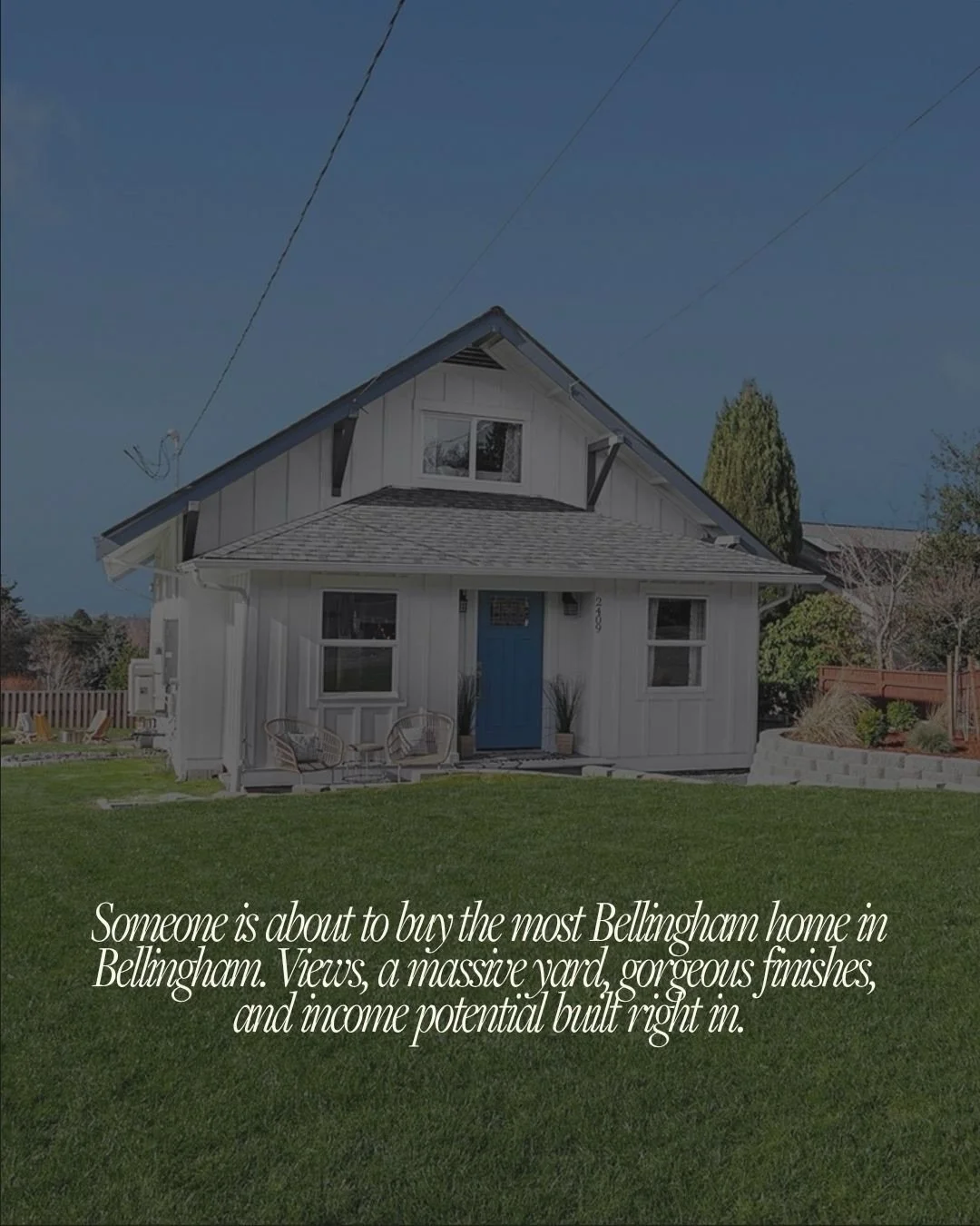 Someone is about to buy the most Bellingham home in Bellingham, WA. 

Alabama Hill has always had that quality. Rooted. A little elevated. The kind of neighborhood where the streets feel familiar even the first time you walk them. This house fits rig