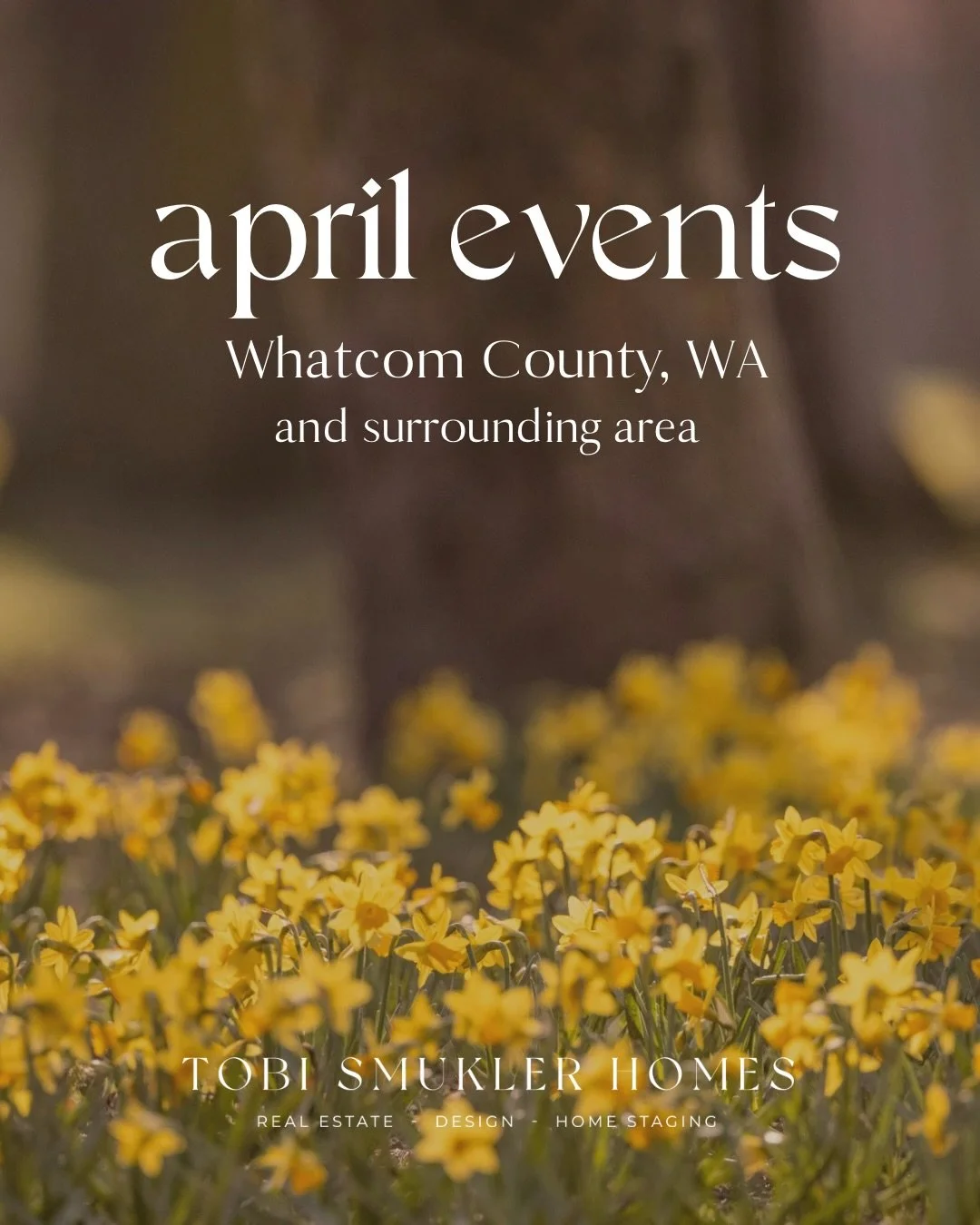 April in Whatcom County and beyond. The weather is warming, the calendar is filling up, and we are heading outside. From Earth Day celebrations to markets and live music, there is so much happening this month. Don&rsquo;t see your event listed? Send 