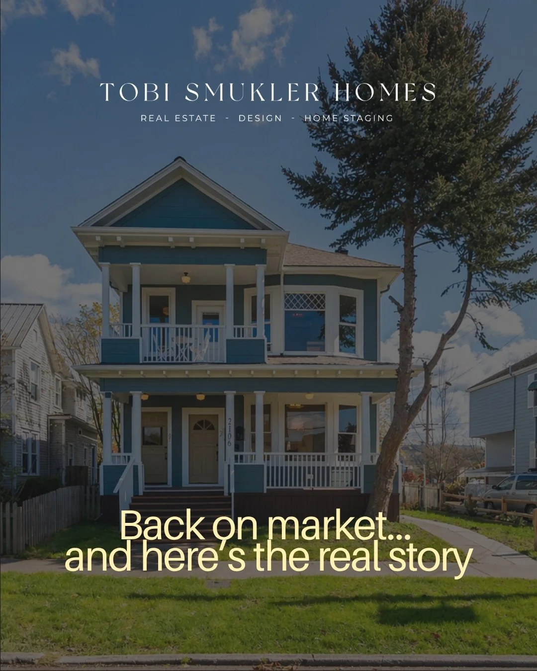 Back on the market 🤍

We had an accepted offer within days. The buyers wrote it site unseen, flew in to see it in person, and realized they couldn&rsquo;t quite envision the space for how they live.

And honestly&hellip; that happens.

No inspection