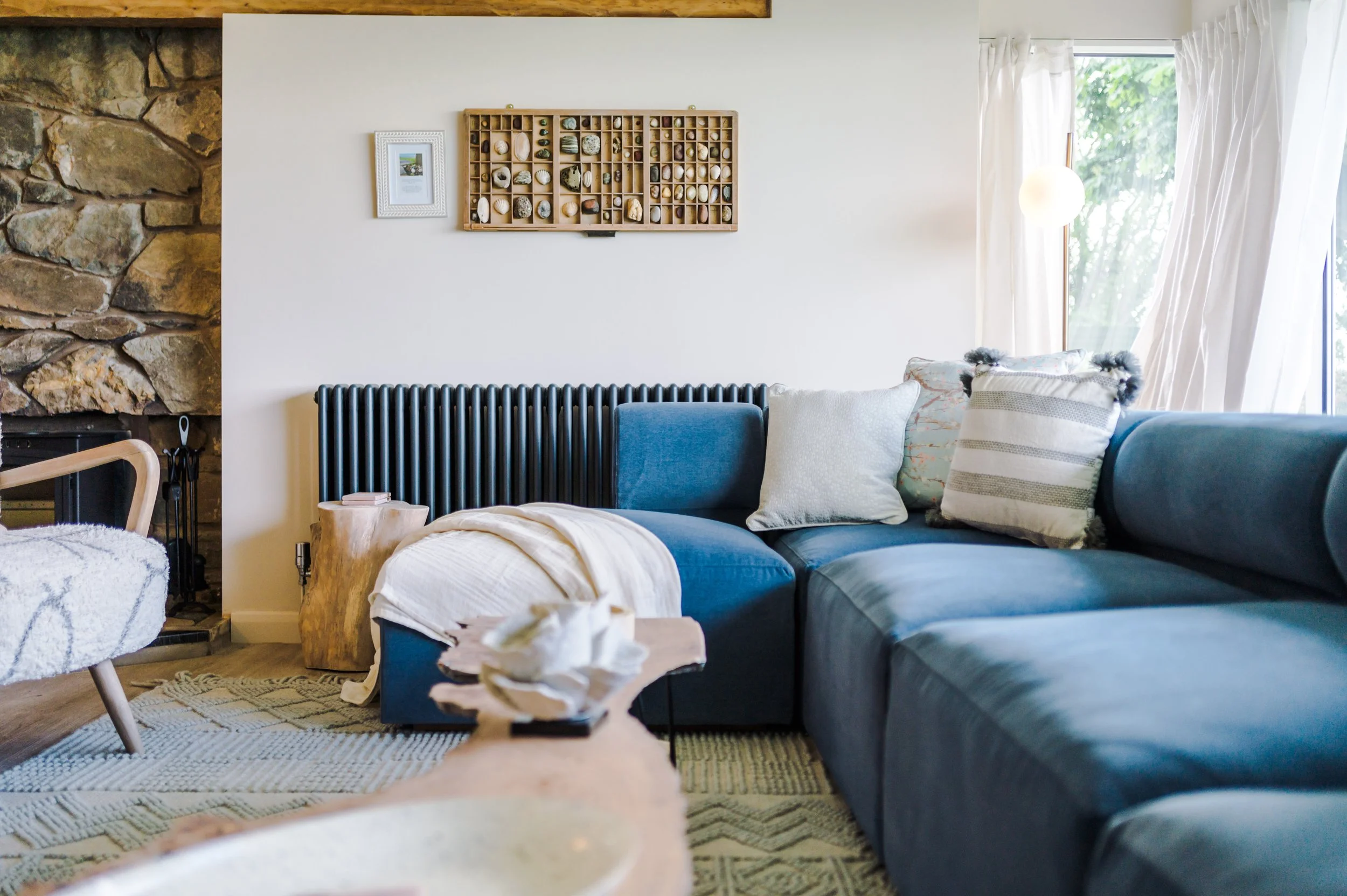 Bespoke holiday let interior design Bryniau Isaf North Wales.