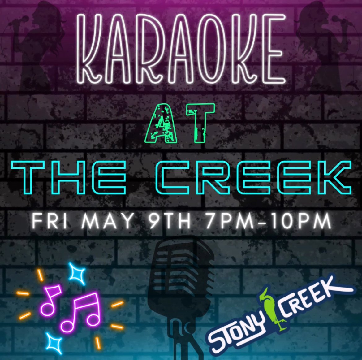Karaoke at The Creek!