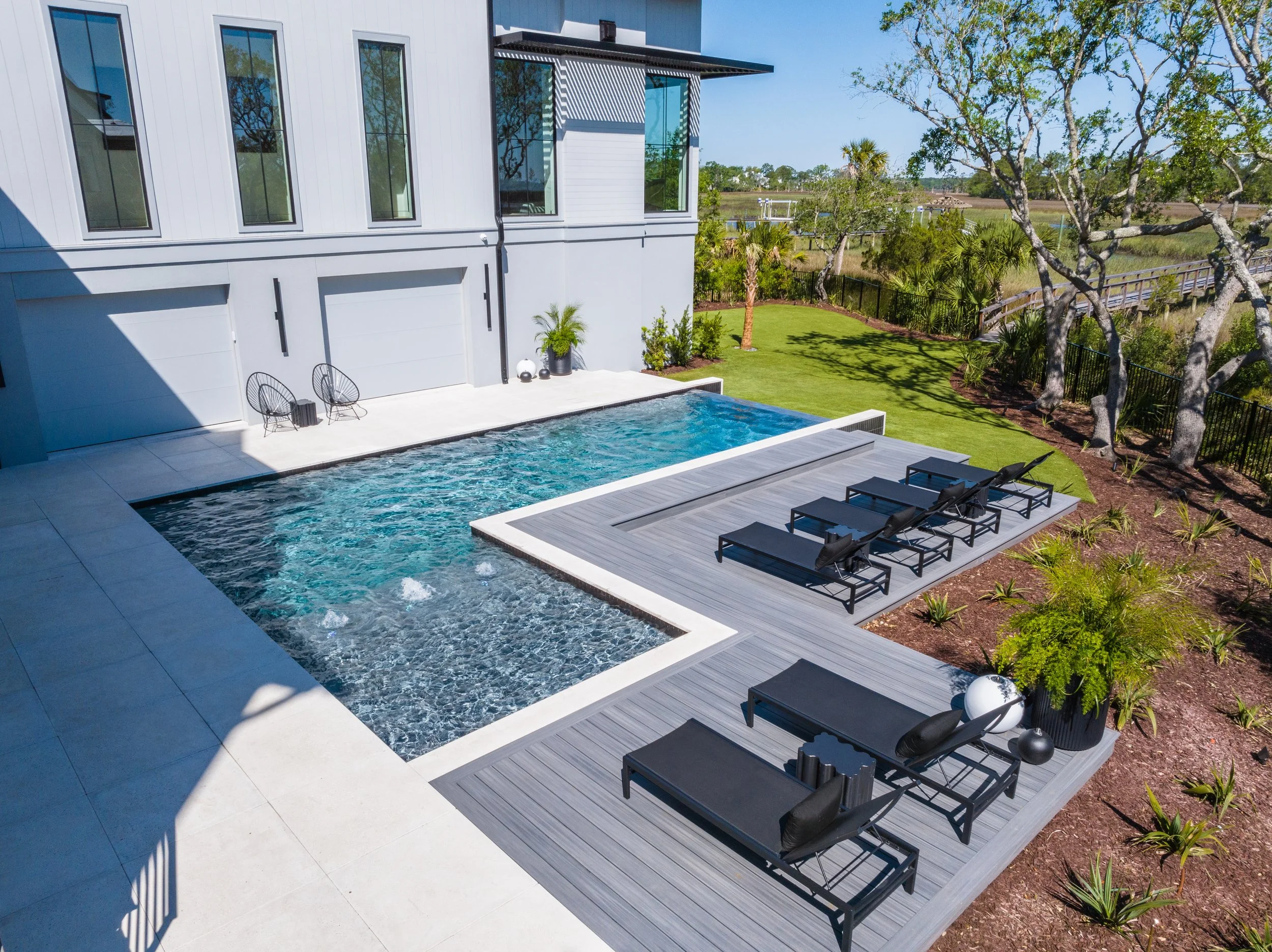 Meadows Pool Gallery — Meadows Pool and Spa, Johns Island, SC