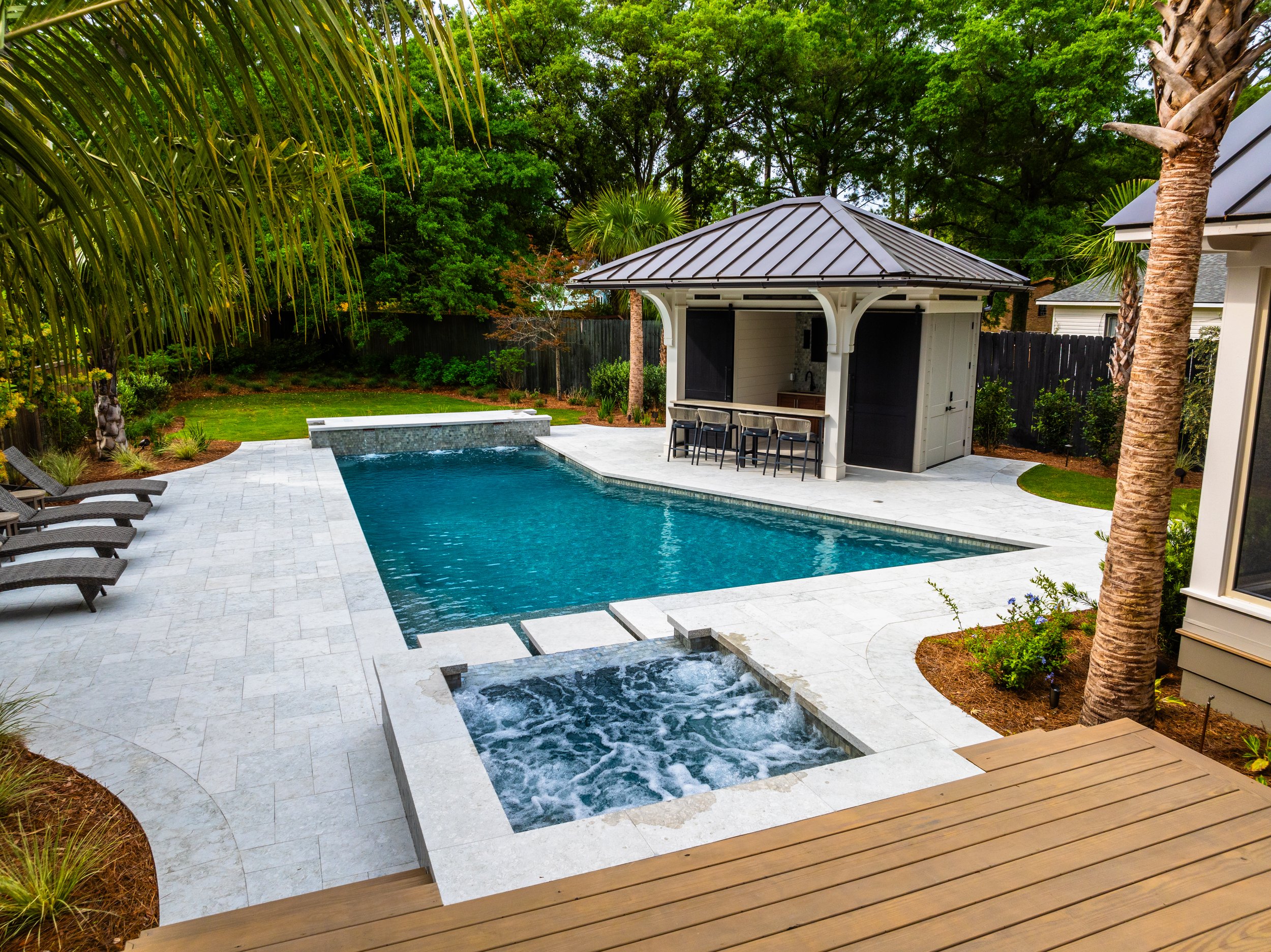 Meadows Pool New Pool Construction — Meadows Pool and Spa, Johns Island, SC