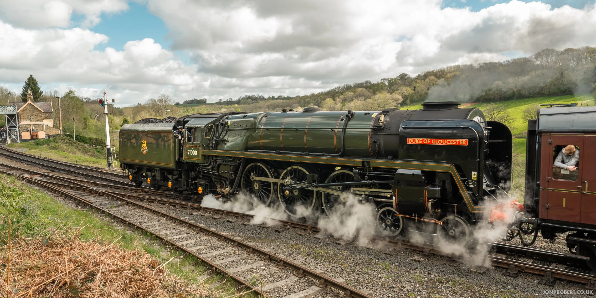 BR 71000 Duke of Gloucester - Severn Valley Railway Spring Gala