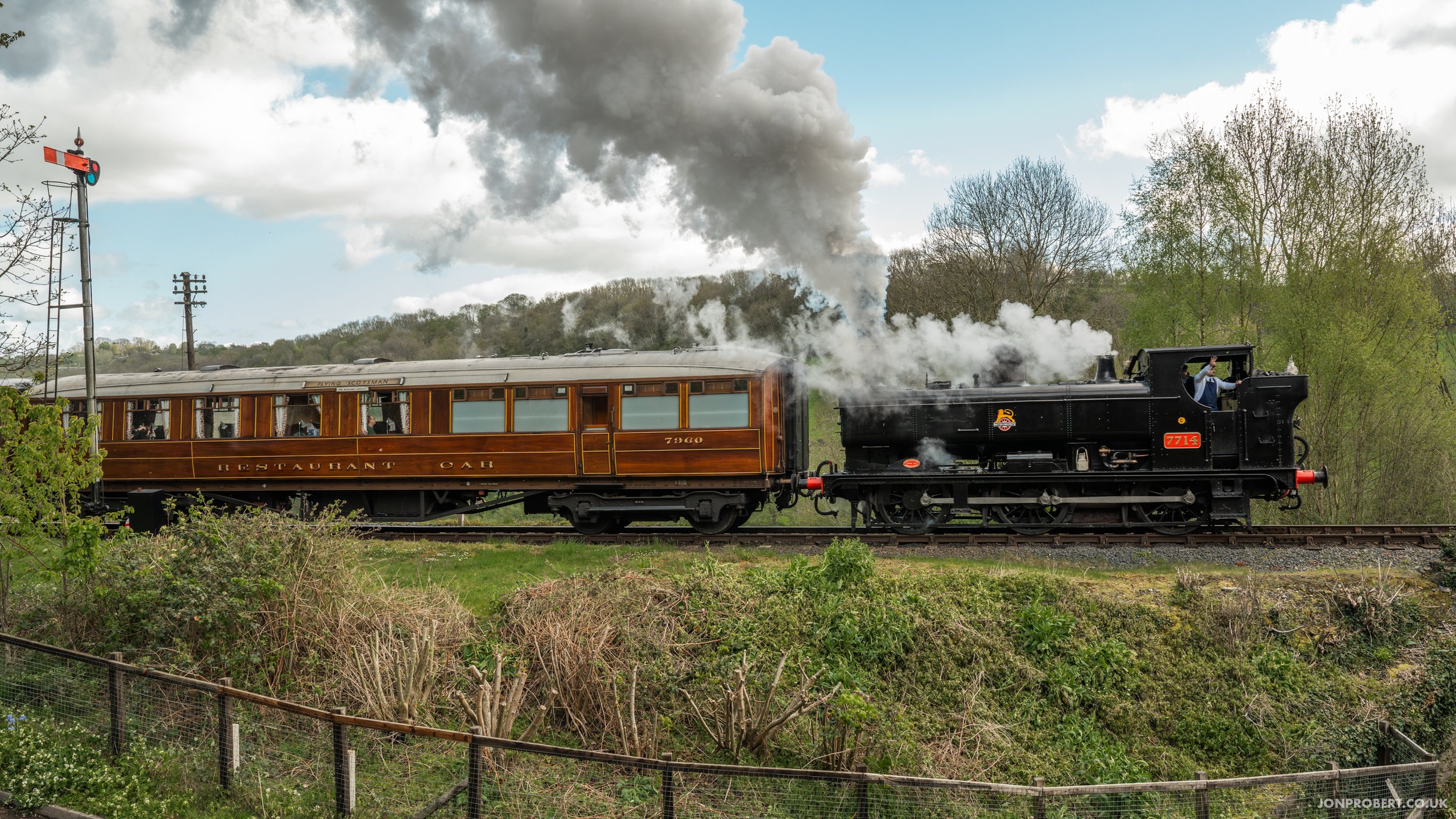 GWR Pannier 7714 - Severn Valley Railway Spring Gala