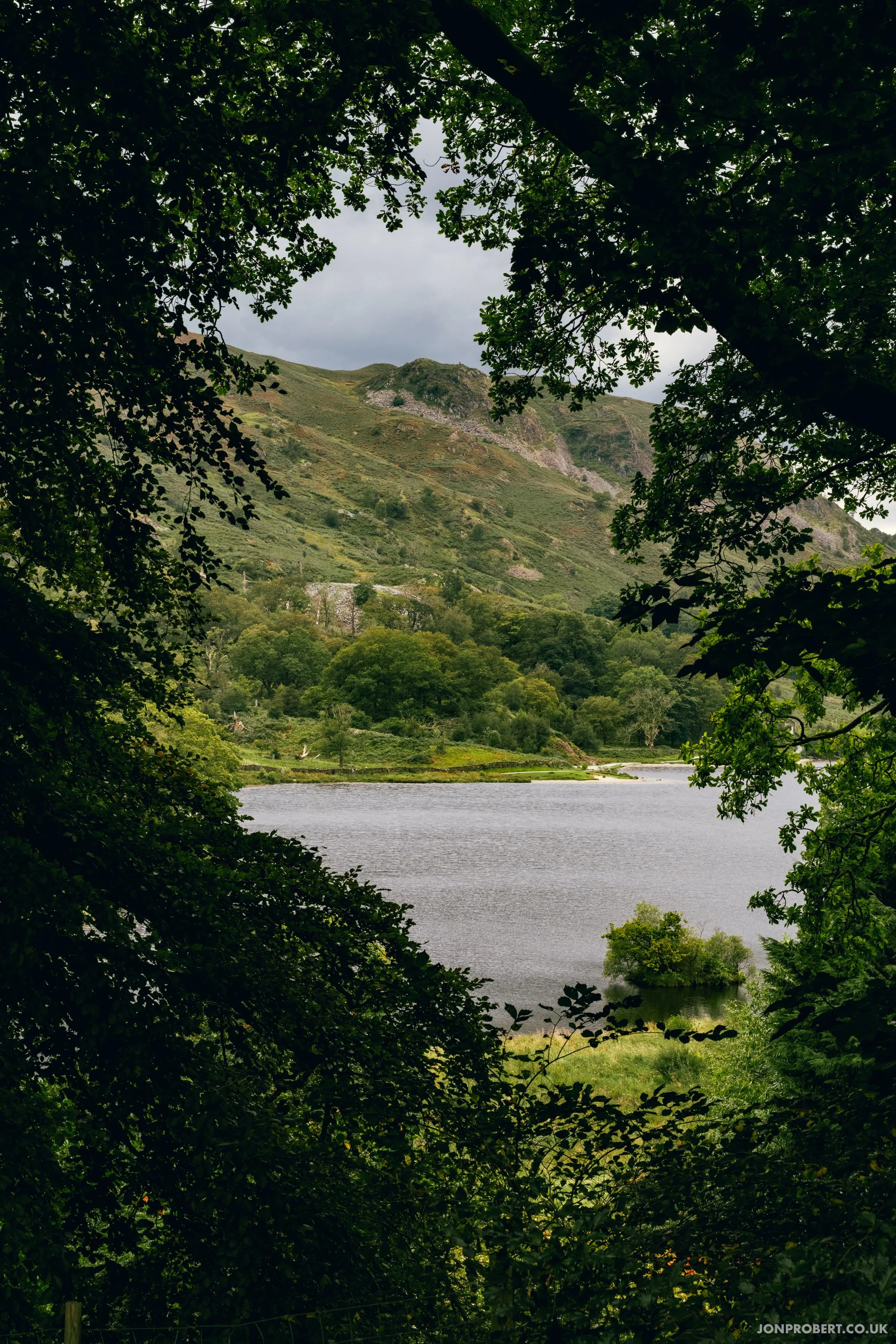 Rydal Water from William Wordsworth's Garden