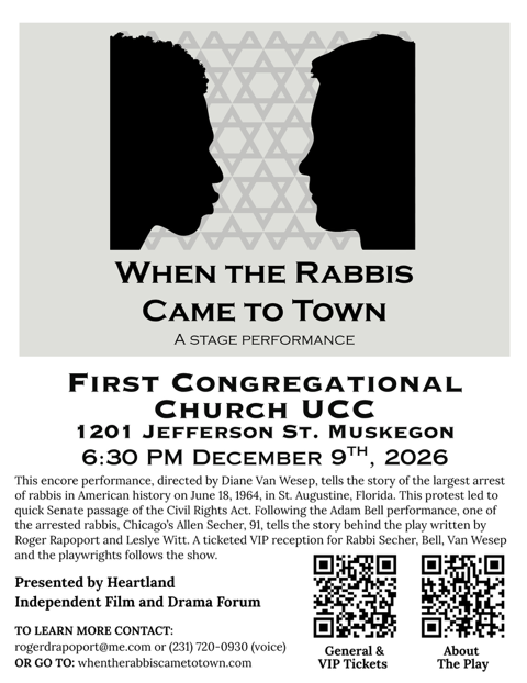 Muskegon, Michigan: When The Rabbis Came To Town