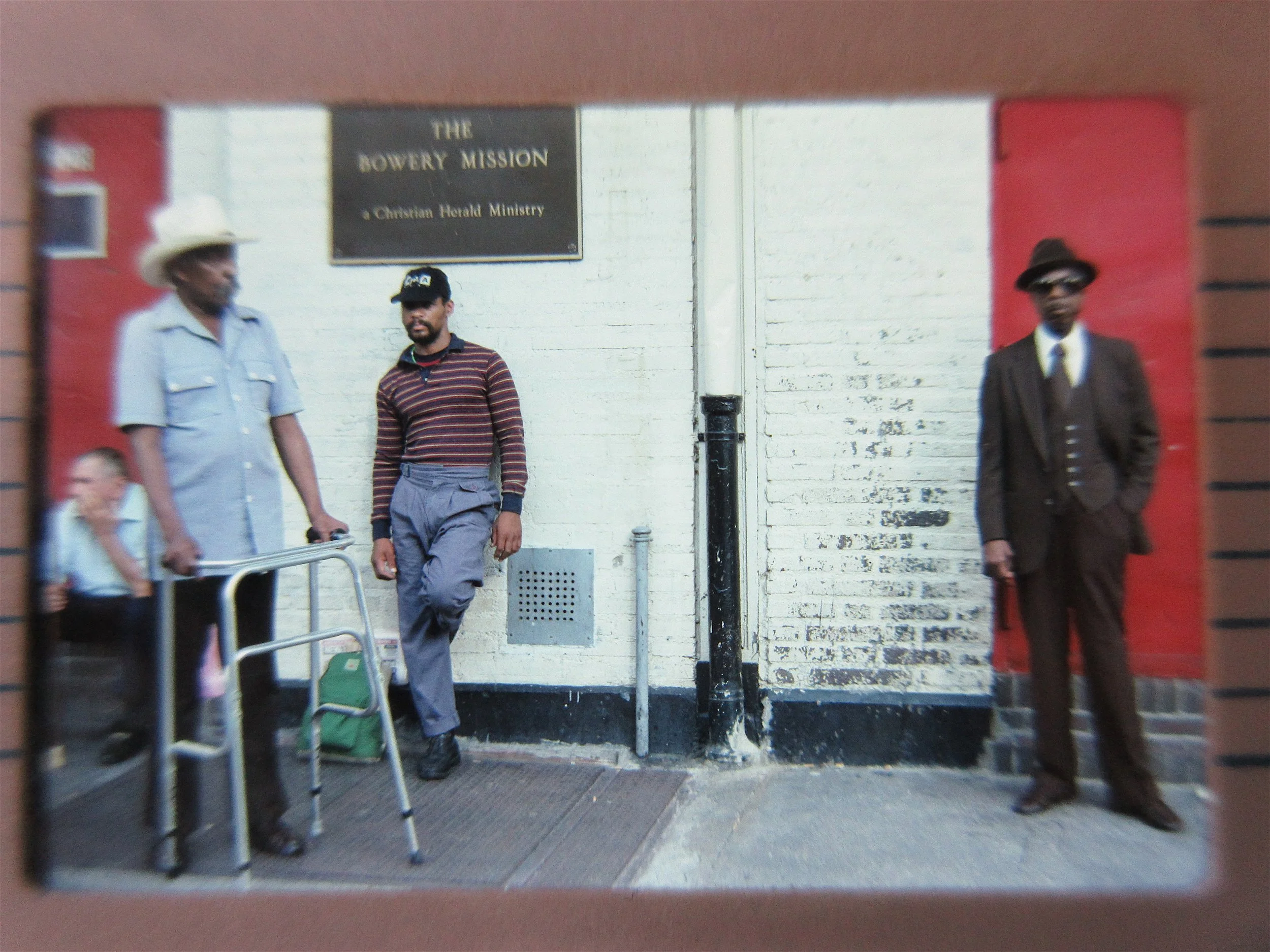 Bowery Veteran New York © Lea Lee 
In the original slide, there is more details and sharpness. Soon  i will rescan it and replace it © Lea Lee