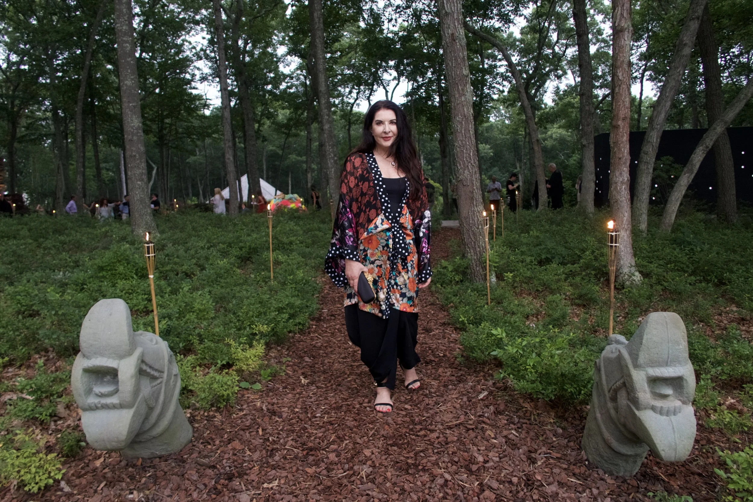 La magicienne  just there.. 
Marina Abramovic  © Lea Lee 