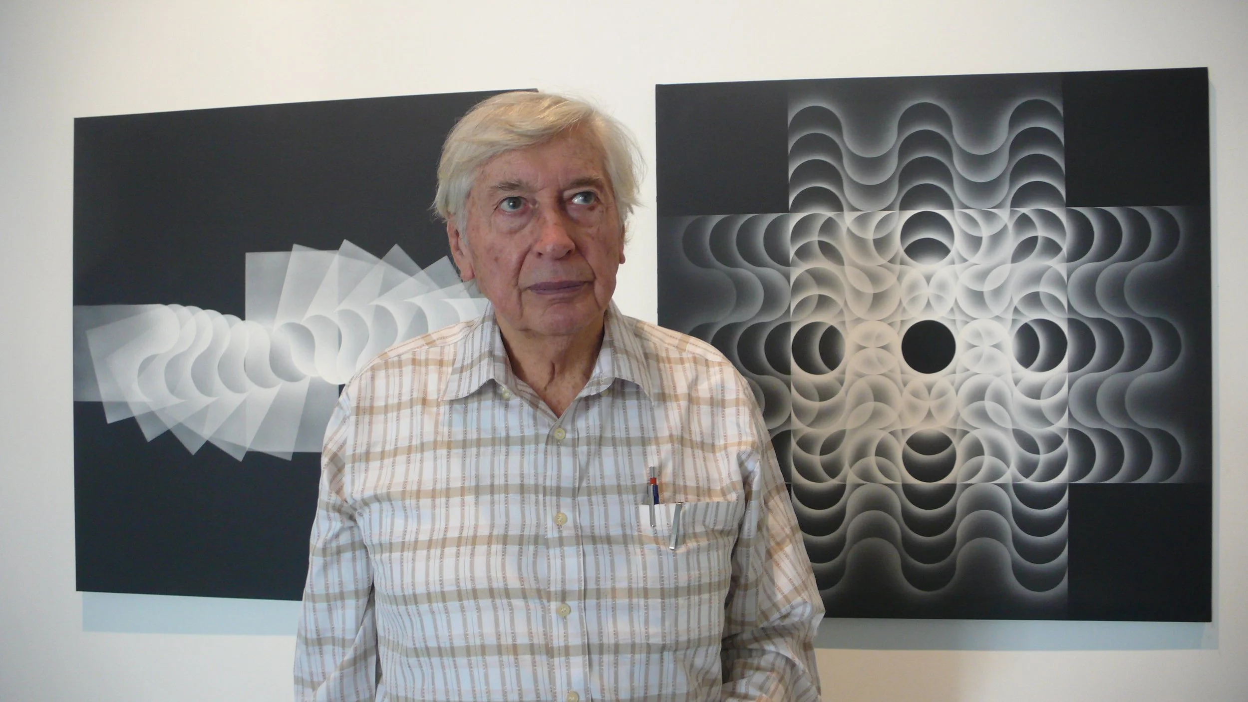 Julio Le Parc in Miami  2011
© Lea Lee 
