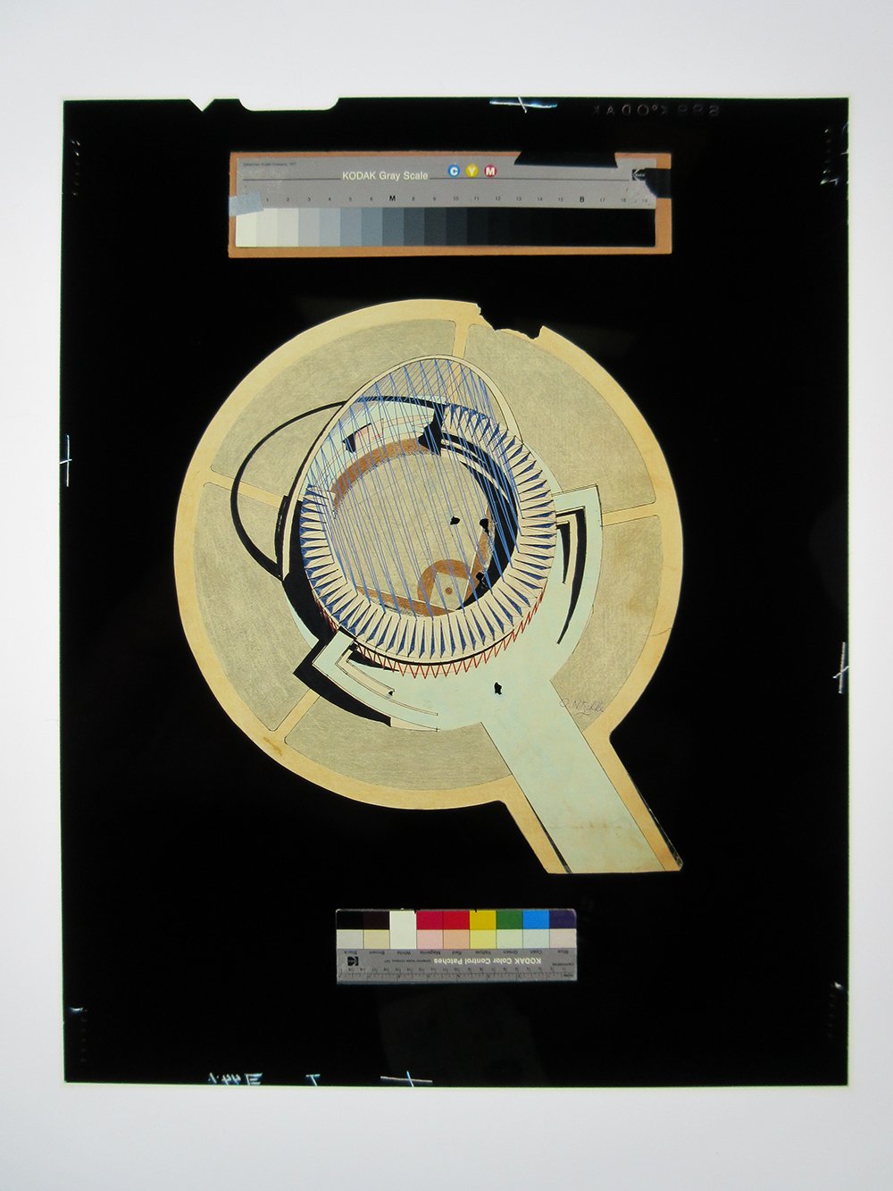 Shea Stadium Oscar Nitzchke ' s drawing
a Unique Cibachrome print available
85 x 65 cm Titled signed on the back
© Eleonore Nitzschke