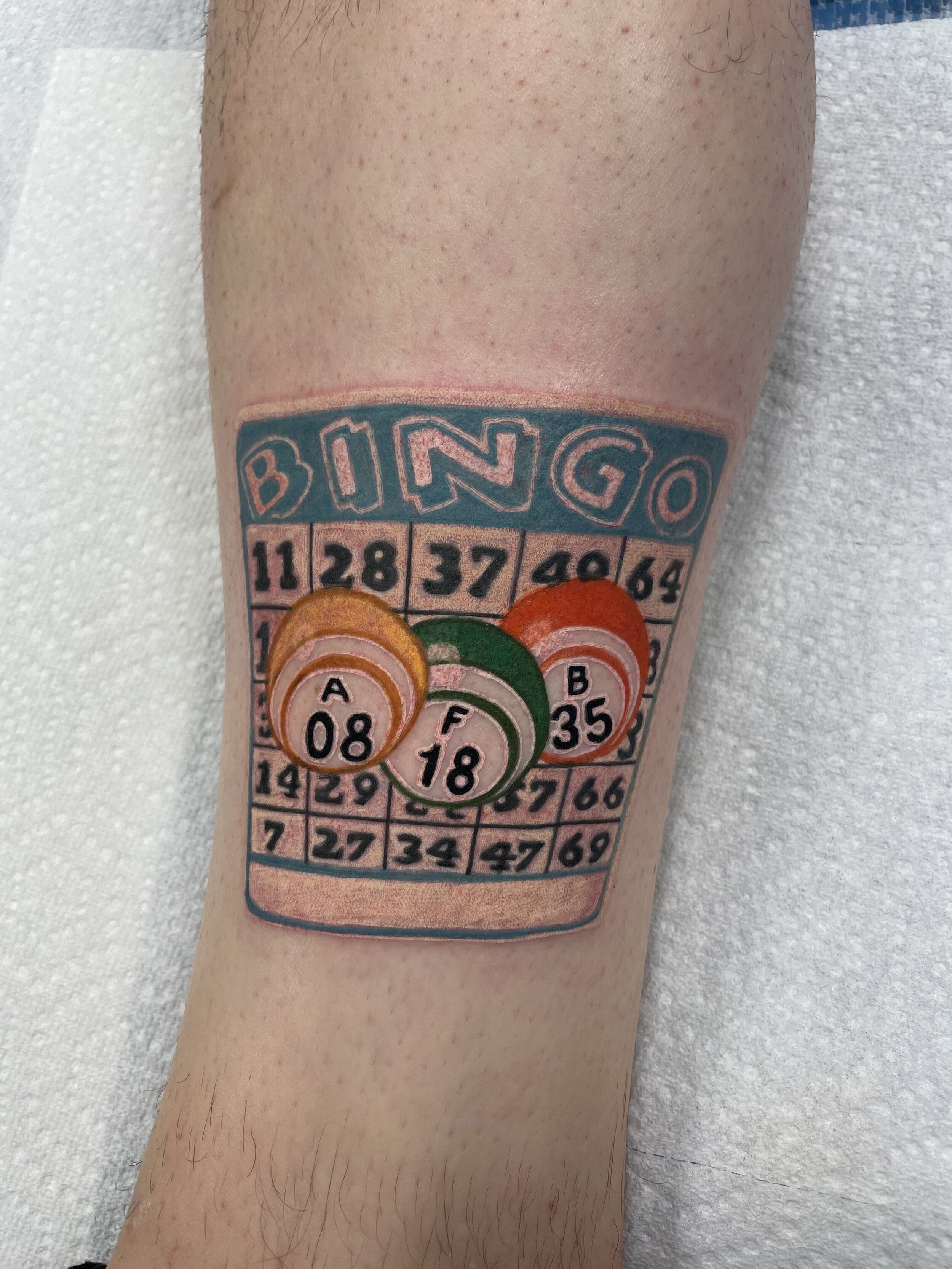 These Bingo Tattoos Are All Winners  The Tattooed Archivist