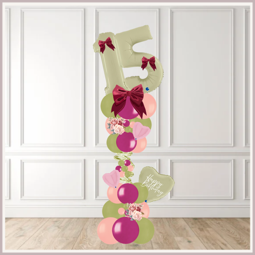 Luxury Double Number Column
