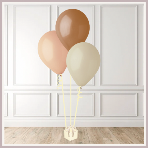 3 or 5 Latex Helium Balloons